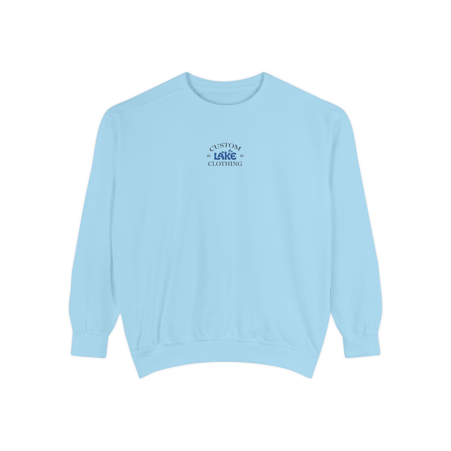 Crewneck Sweatshirt Embroidered - Comfort Colors