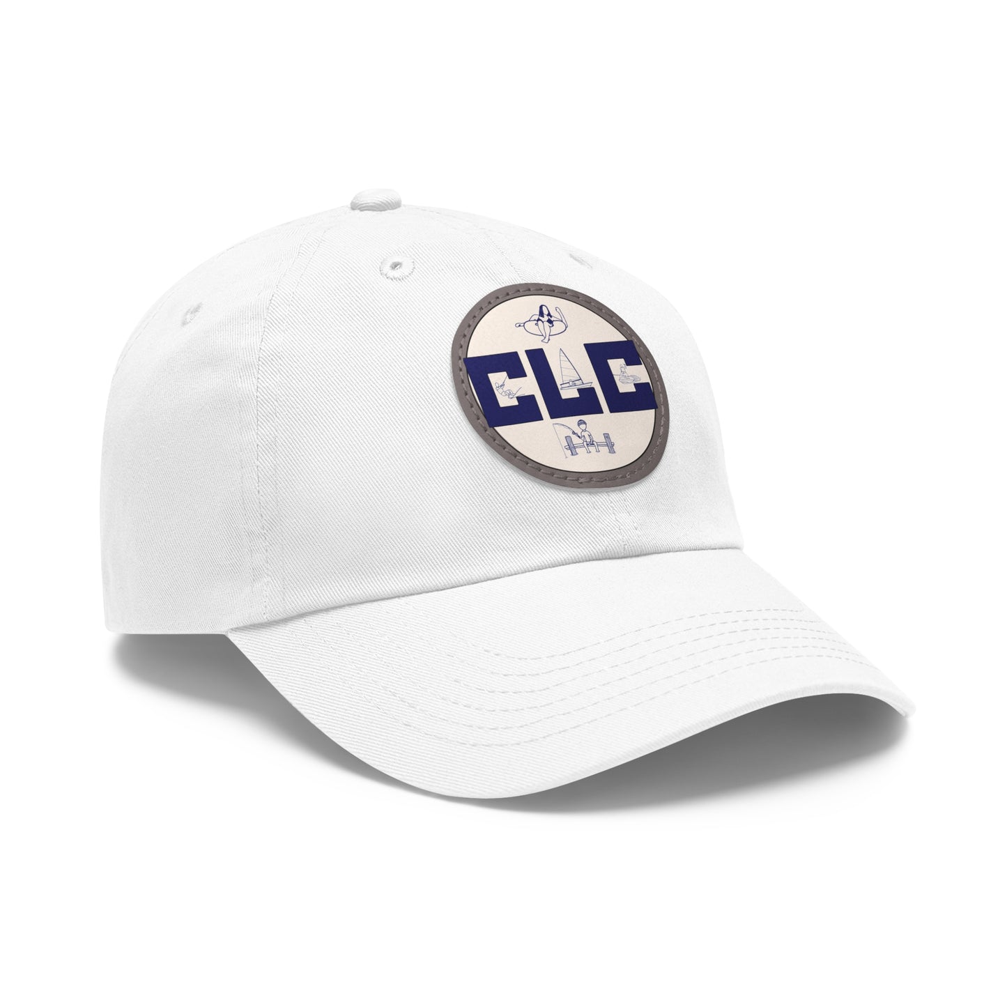 CLC Hat with Embroidered Leather Patch