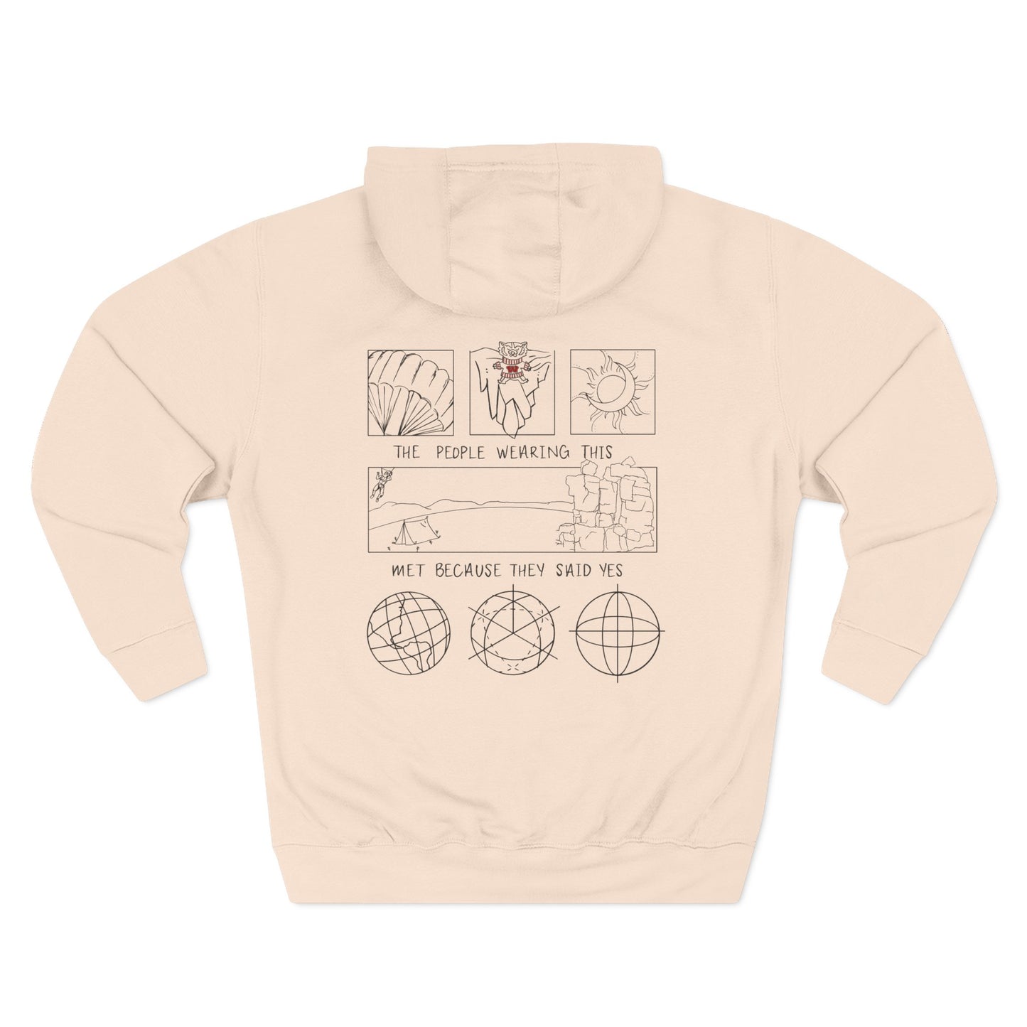 Yes UW - Fleece Hoodie