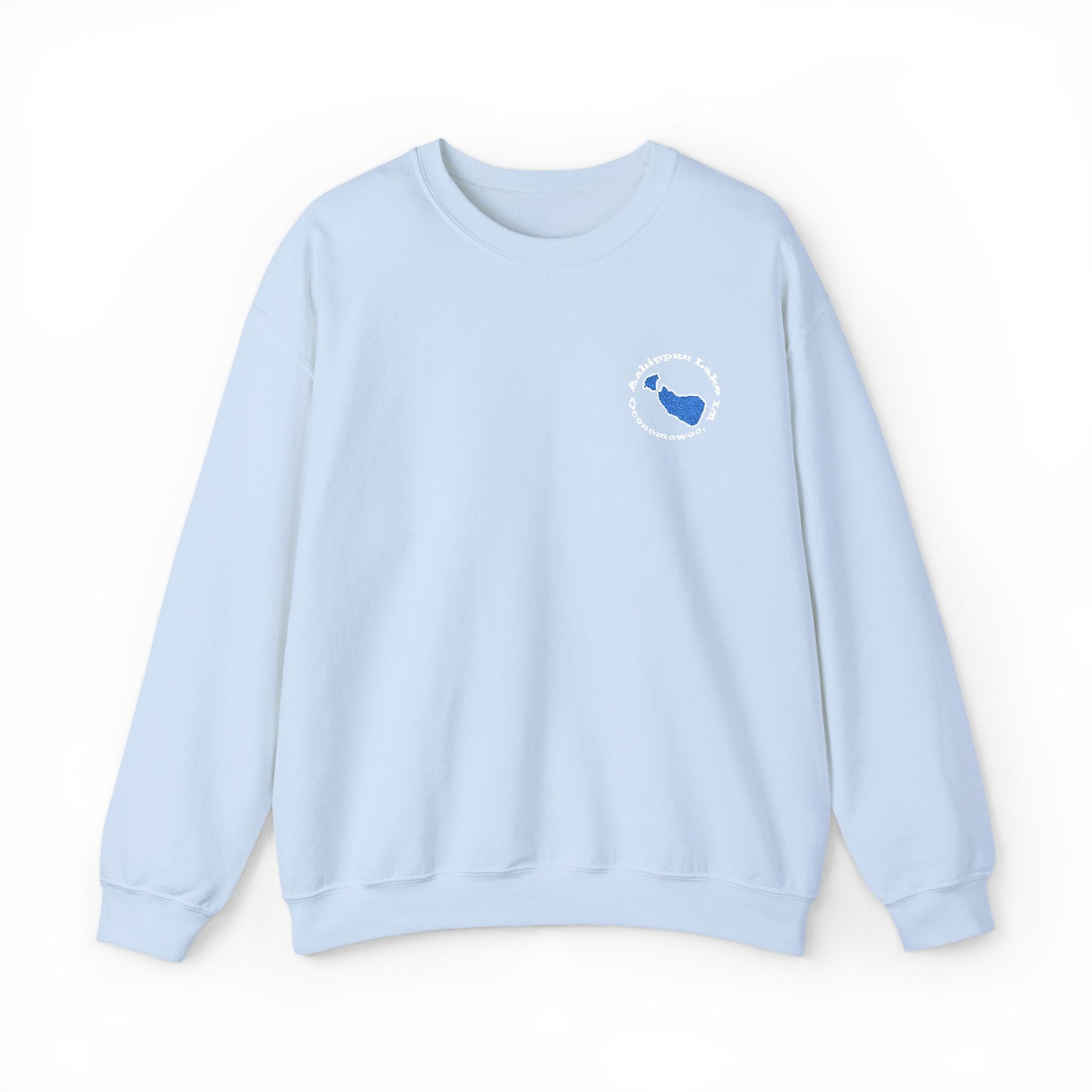 Ashippun Lake Embroidered Crewneck