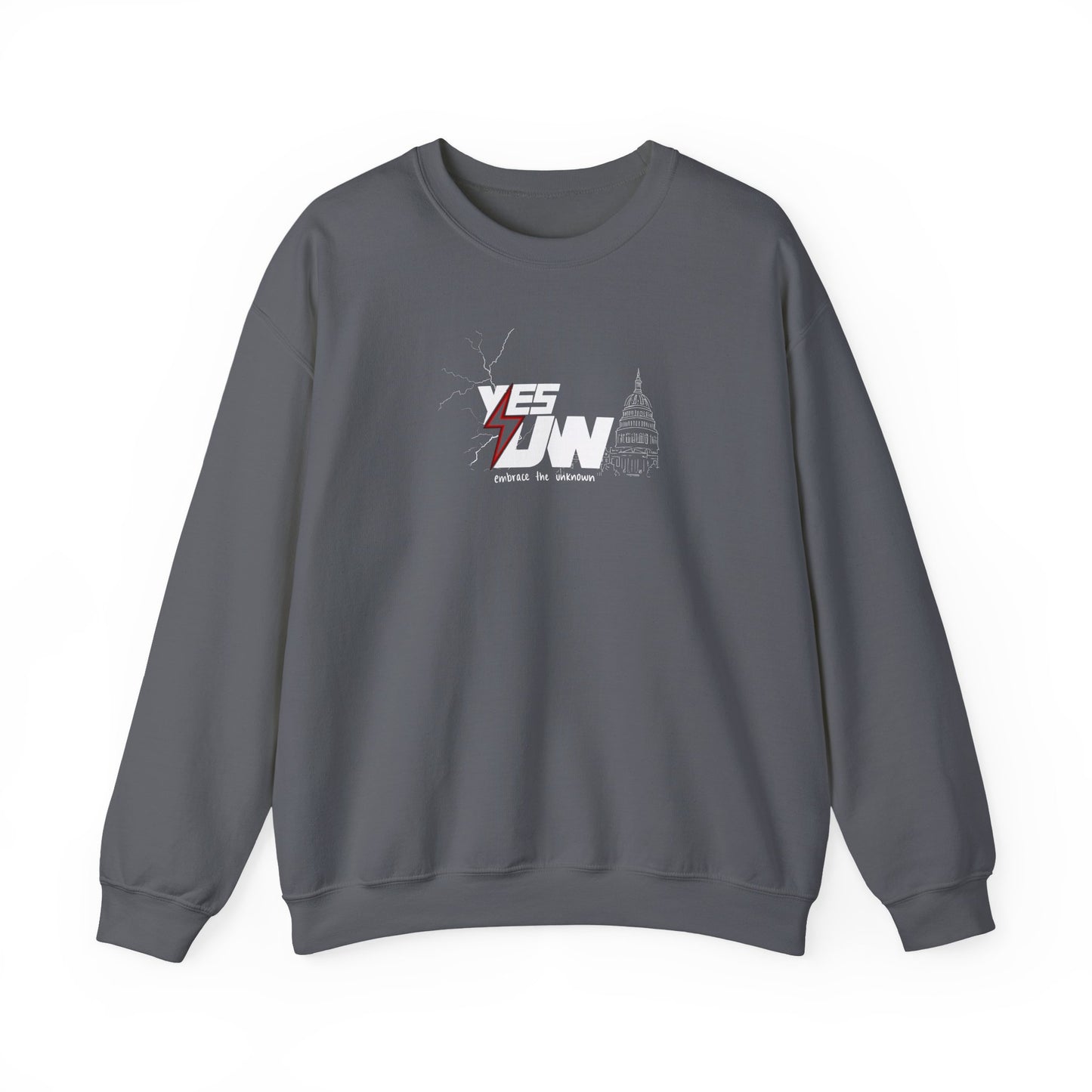 Yes UW Draft - Unisex Heavy Blend™ Crewneck Sweatshirt