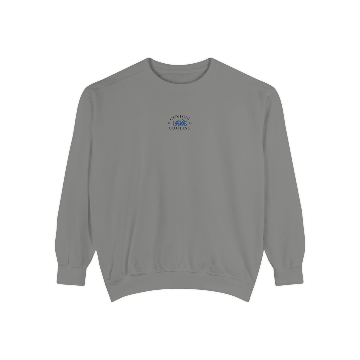 Crewneck Sweatshirt Embroidered - Comfort Colors
