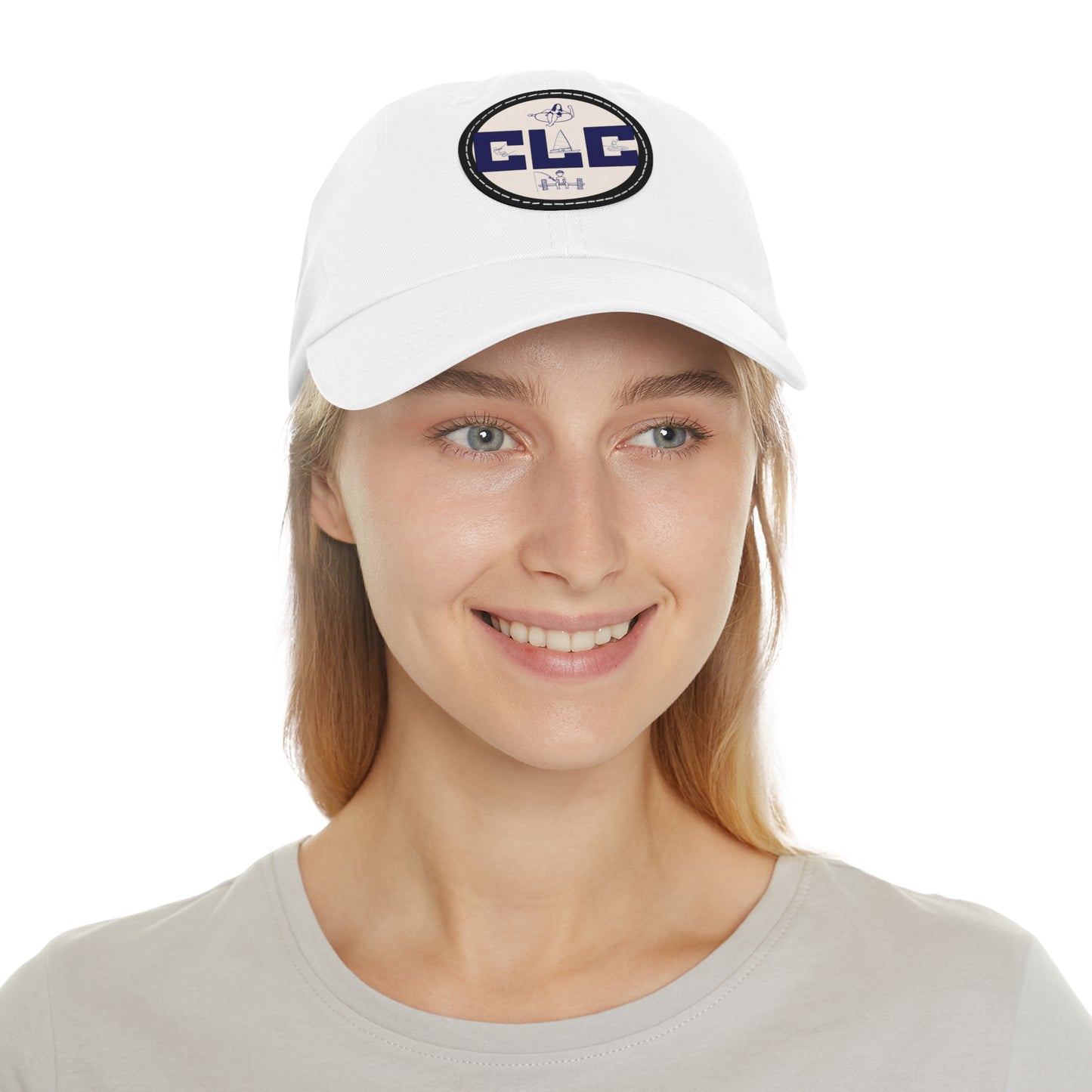 CLC Hat with Embroidered Leather Patch