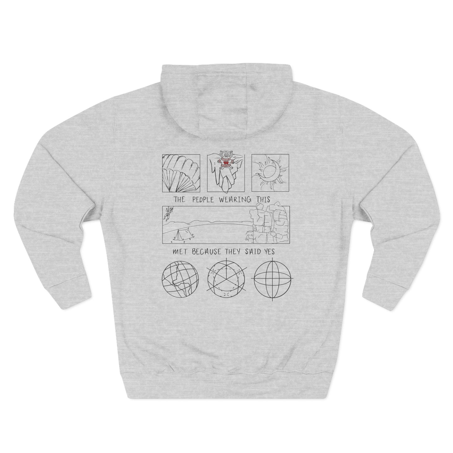 Yes UW - Fleece Hoodie