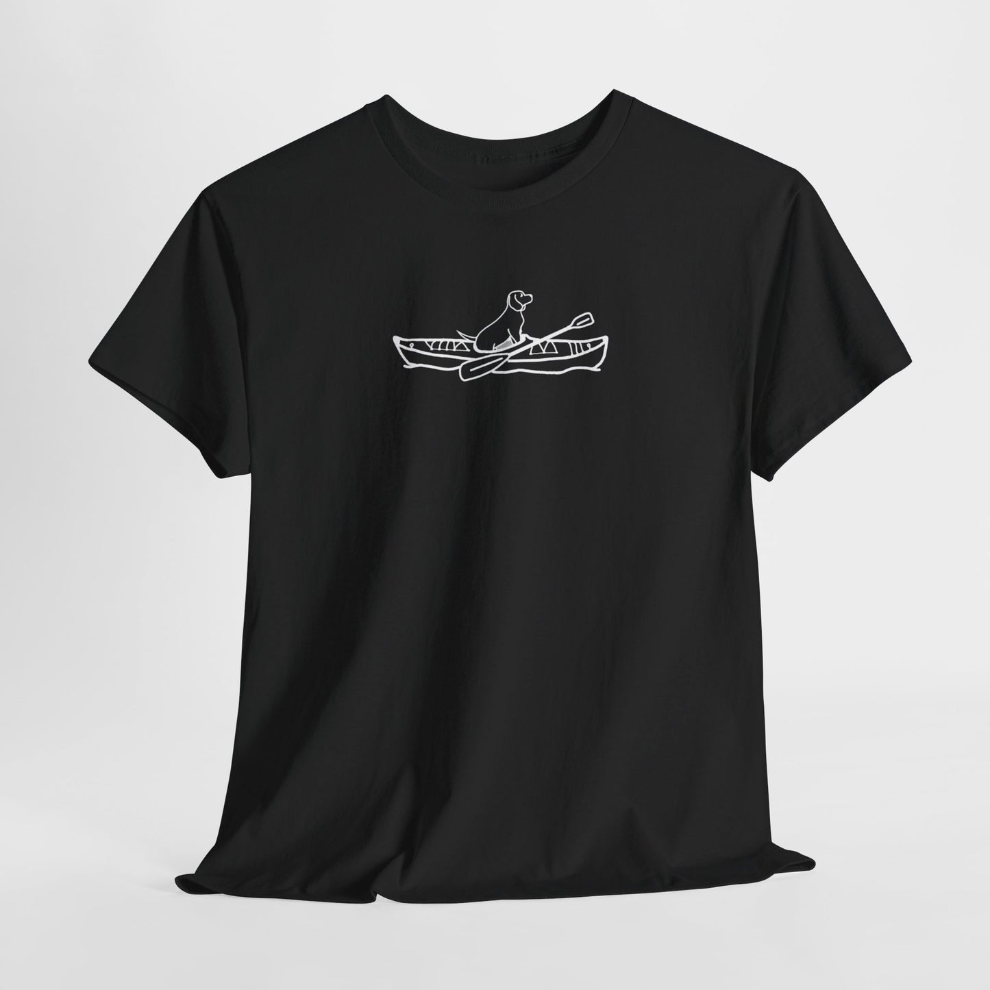 Kayak Dog - Beagle Plain - Unisex Heavy Cotton Tee