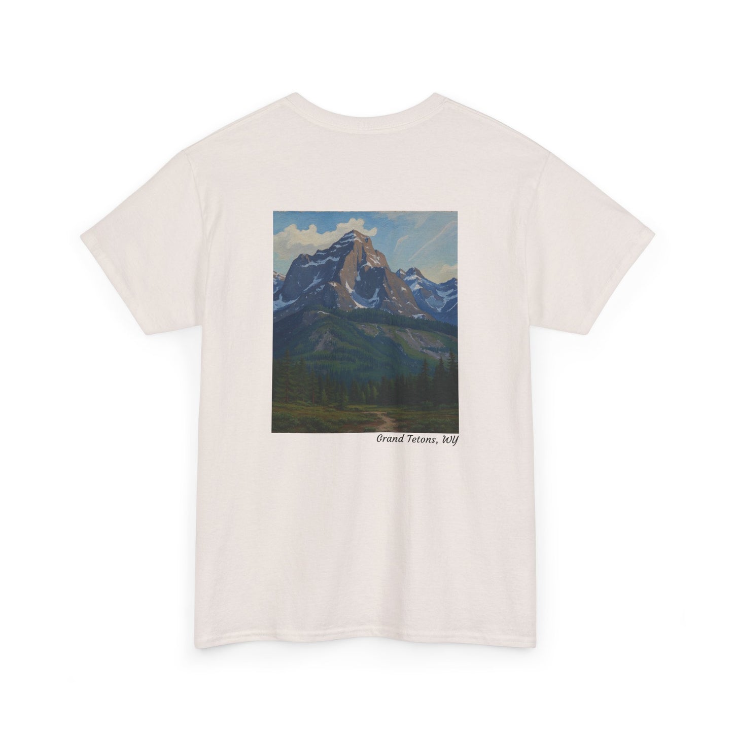 Grand Tetons Enjoy the adventure Earth Graphic Gildan T‑Shirt