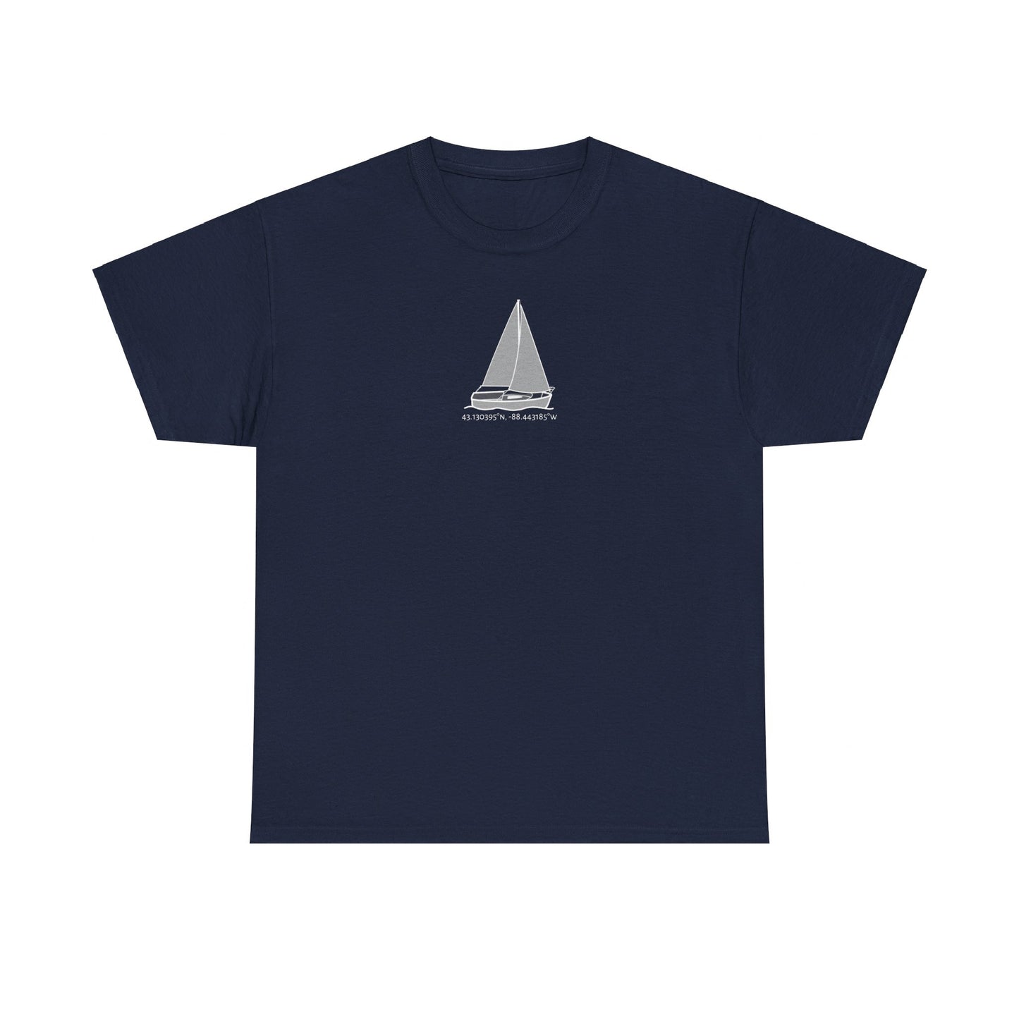 Sailboat Comfort Unisex Heavy Cotton Tee