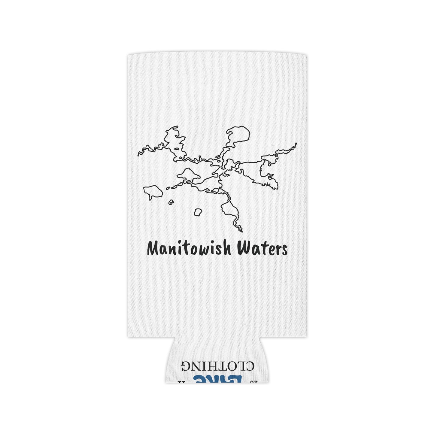 Kayak Girl Can Koozie - Manitowish Waters