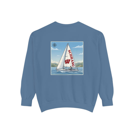 Custom Graphic Sailing - Comfort Colors Crewneck
