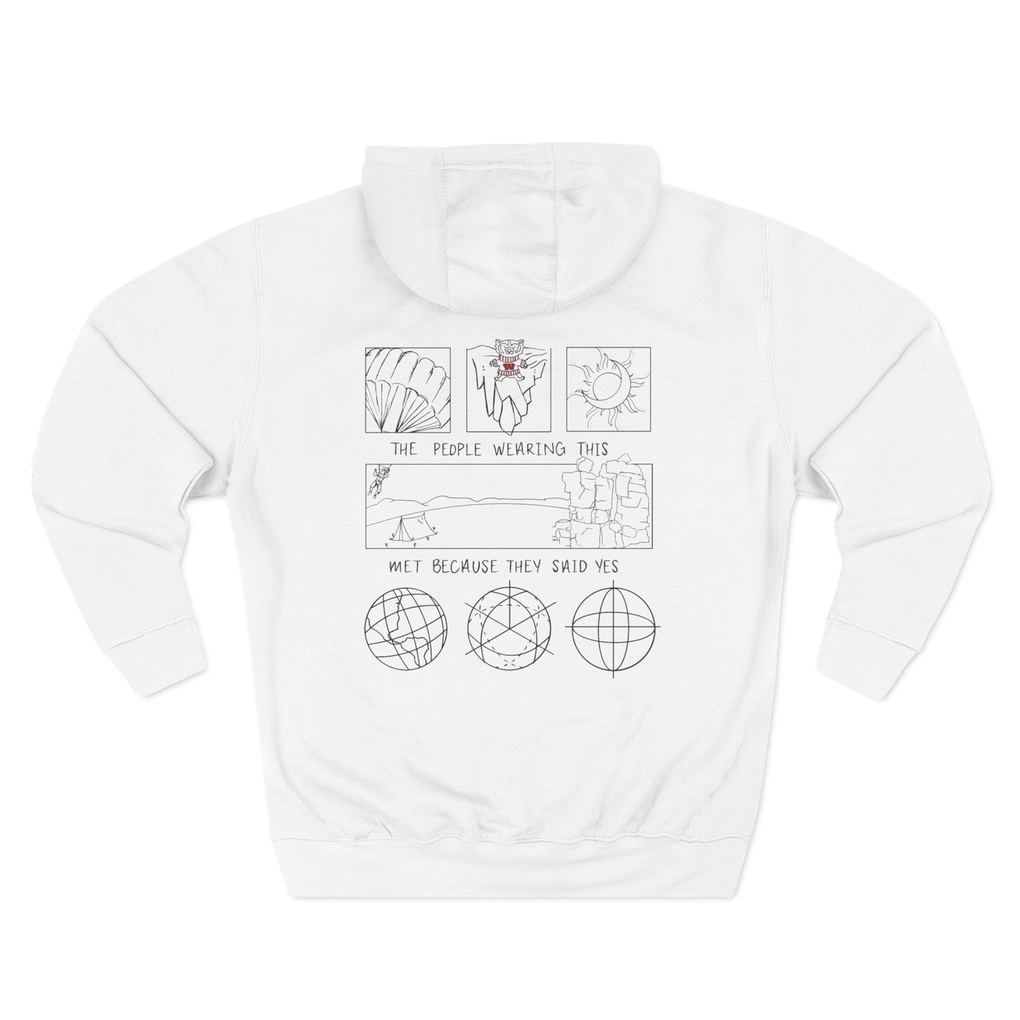 Yes UW - Fleece Hoodie
