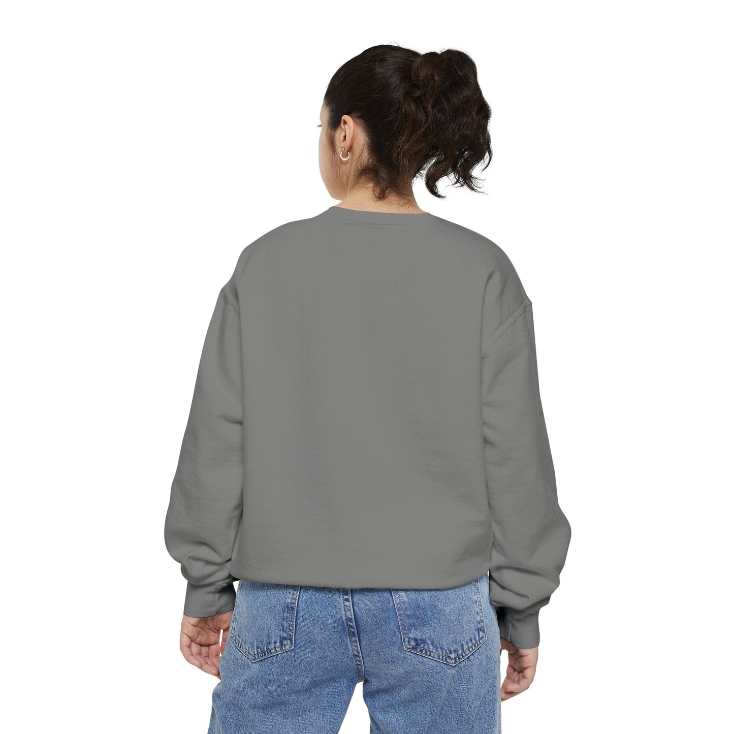 Surfing One Line Design Crewneck Sweatshirt - Comfort Colors