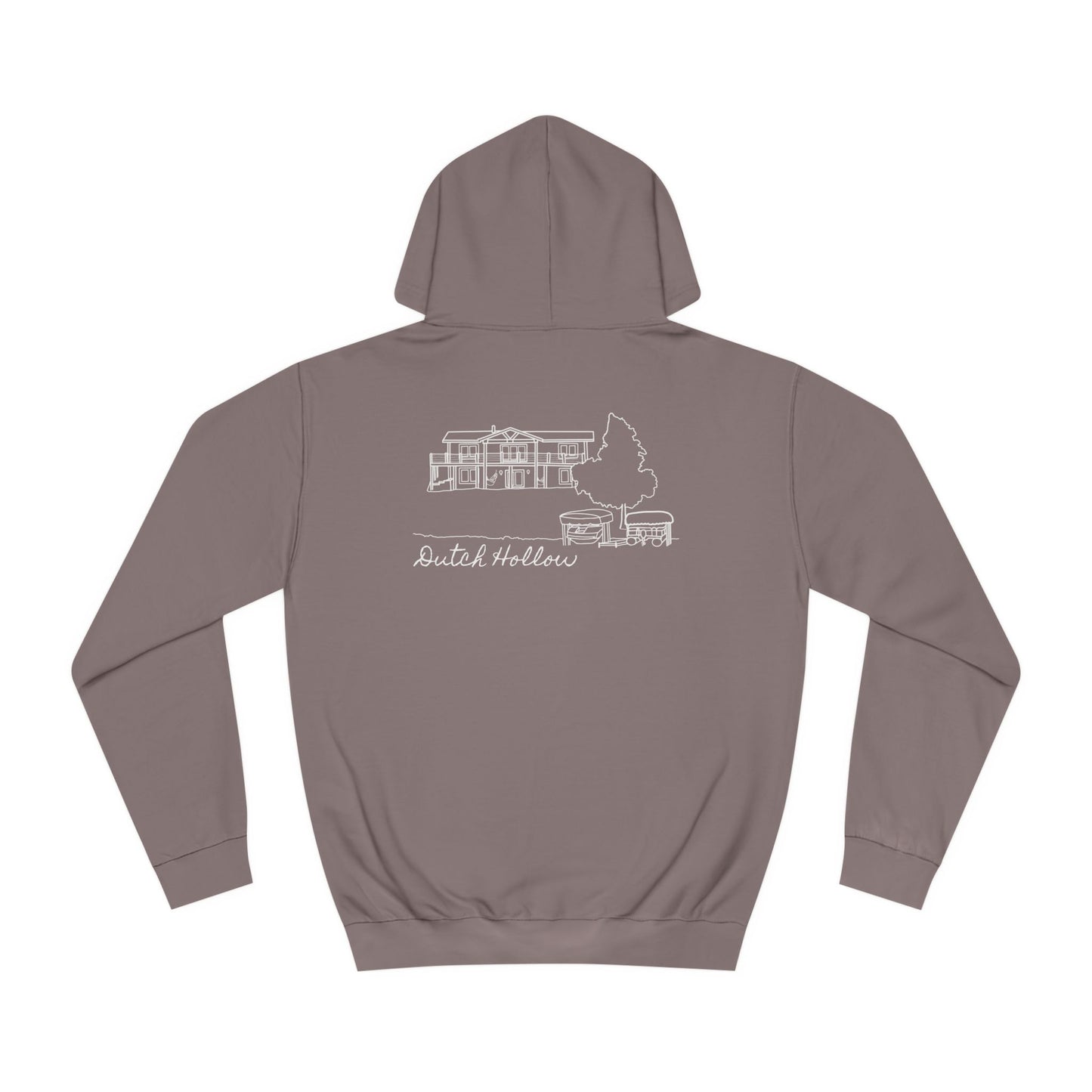 Beer Die Dutch Hollow Cabin Unisex Medium Weight Hoodie