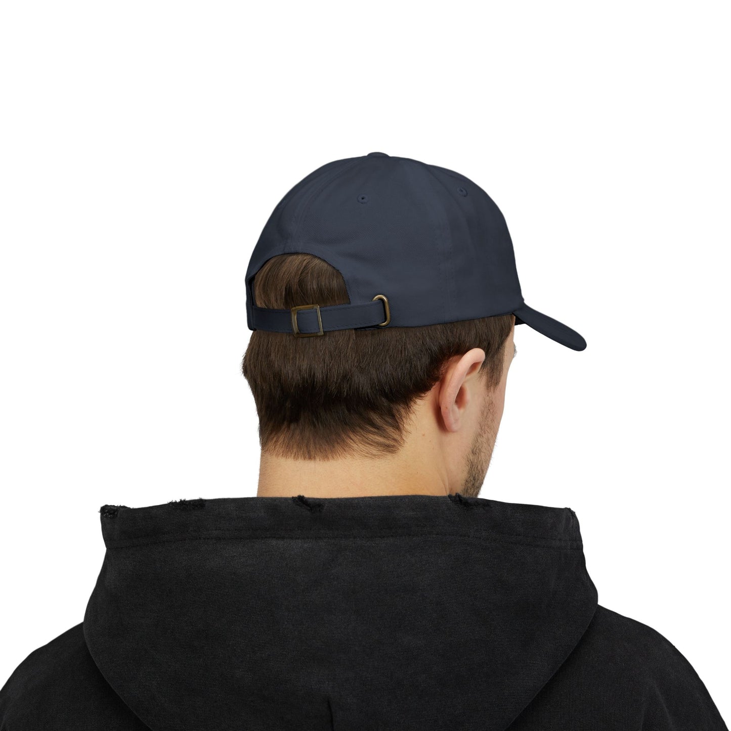 AKPsi Embroidered Classic Dad Cap (Navy)