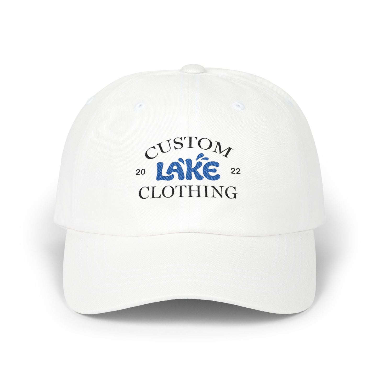 CLC Logo Embroidered Classic Dad Cap Black Text