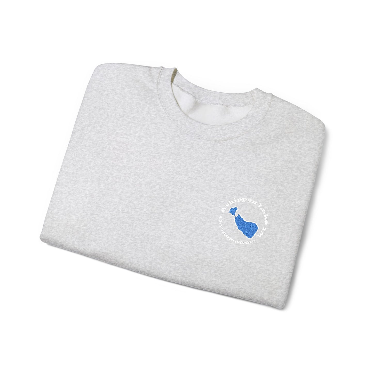 Ashippun Lake Embroidered Crewneck