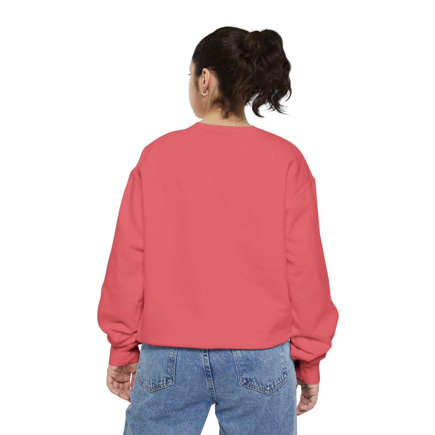 Surfing One Line Design Crewneck Sweatshirt - Comfort Colors