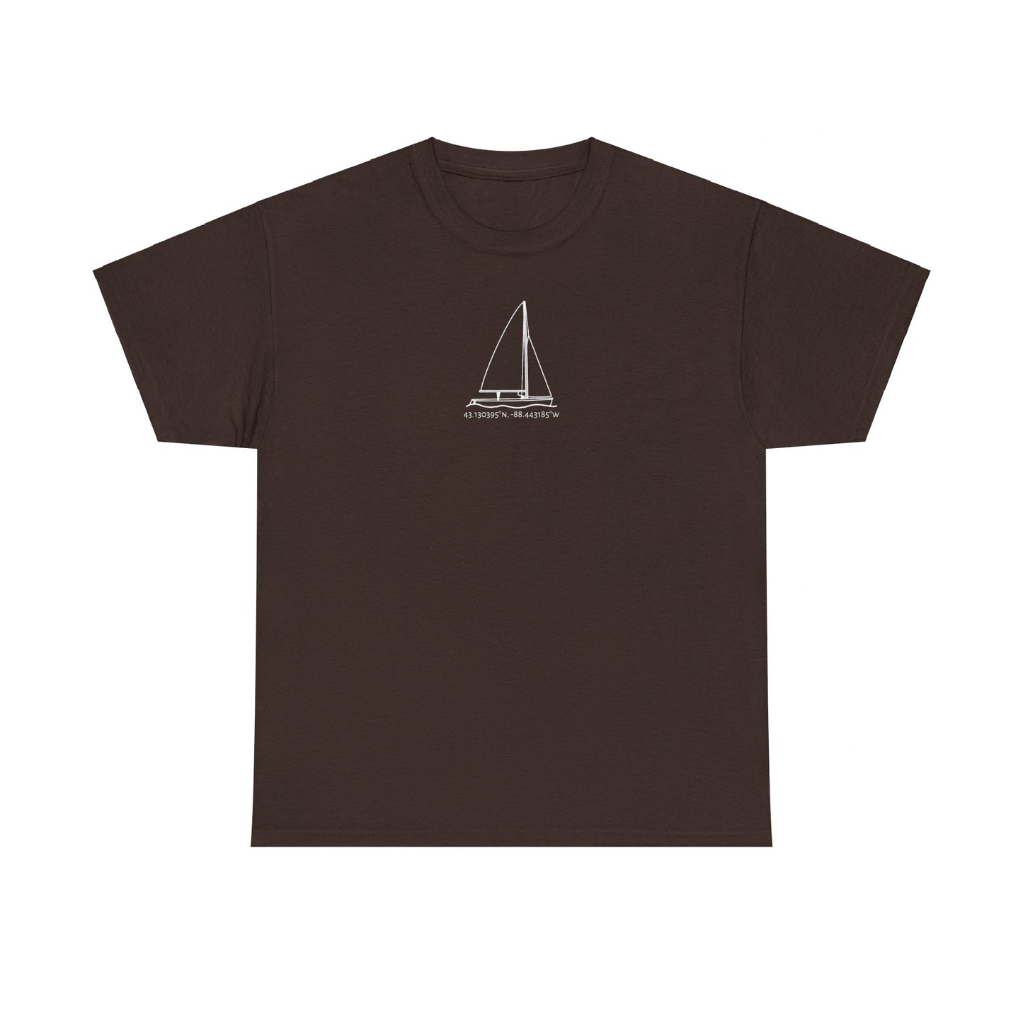 Sailboat 470 Model Unisex Heavy Cotton Tee