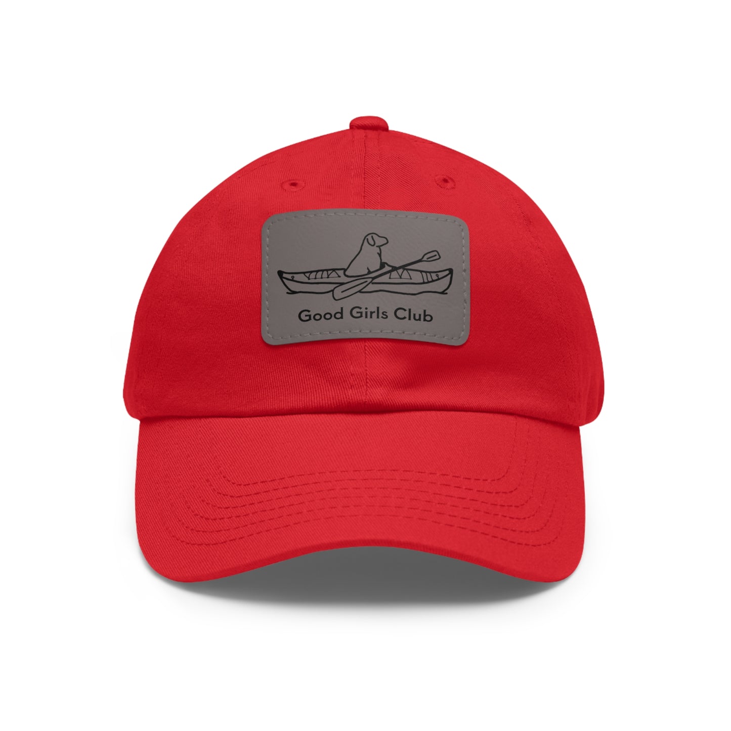 Good Girls Club Lab Kayak Dog - Hat with Leather Patch