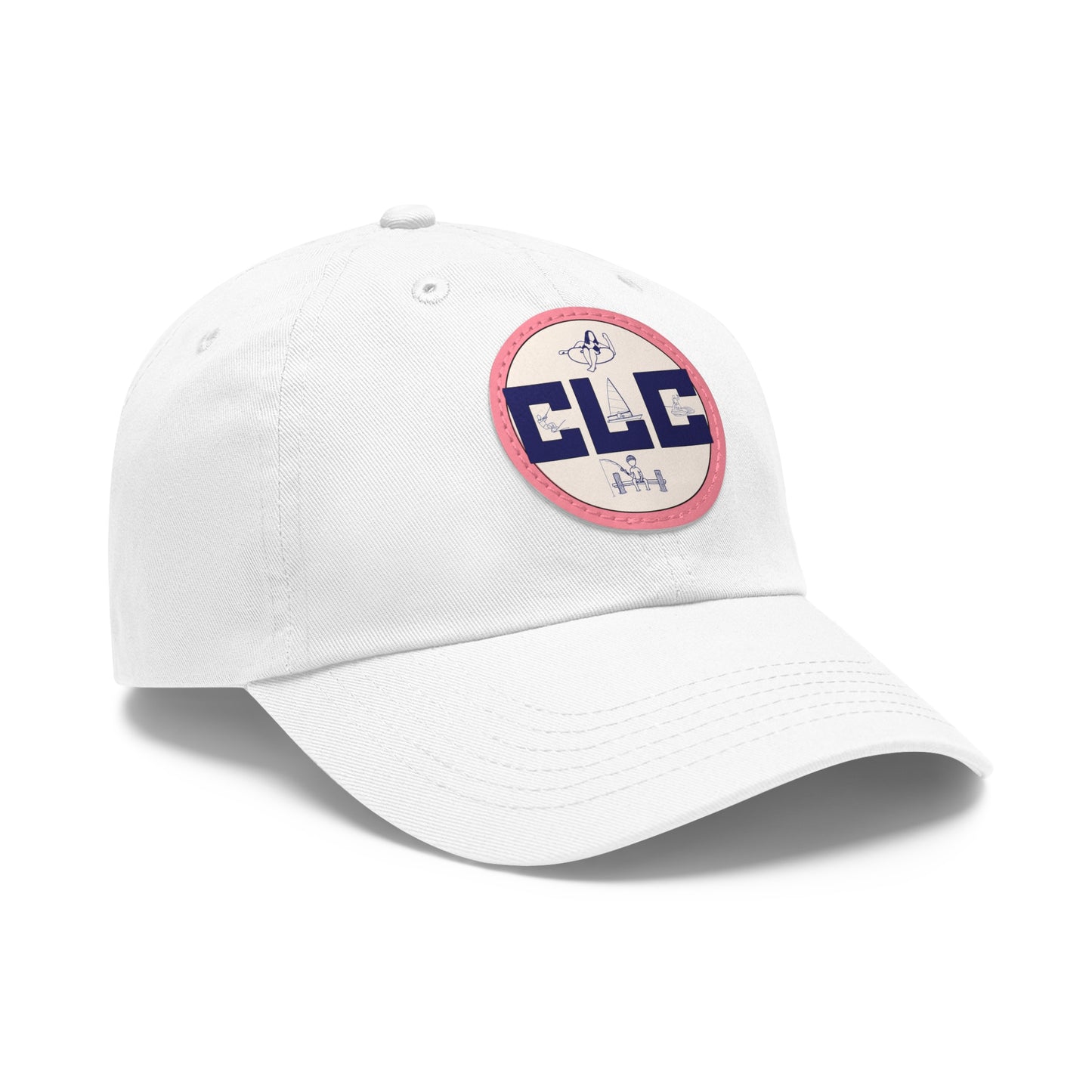 CLC Hat with Embroidered Leather Patch