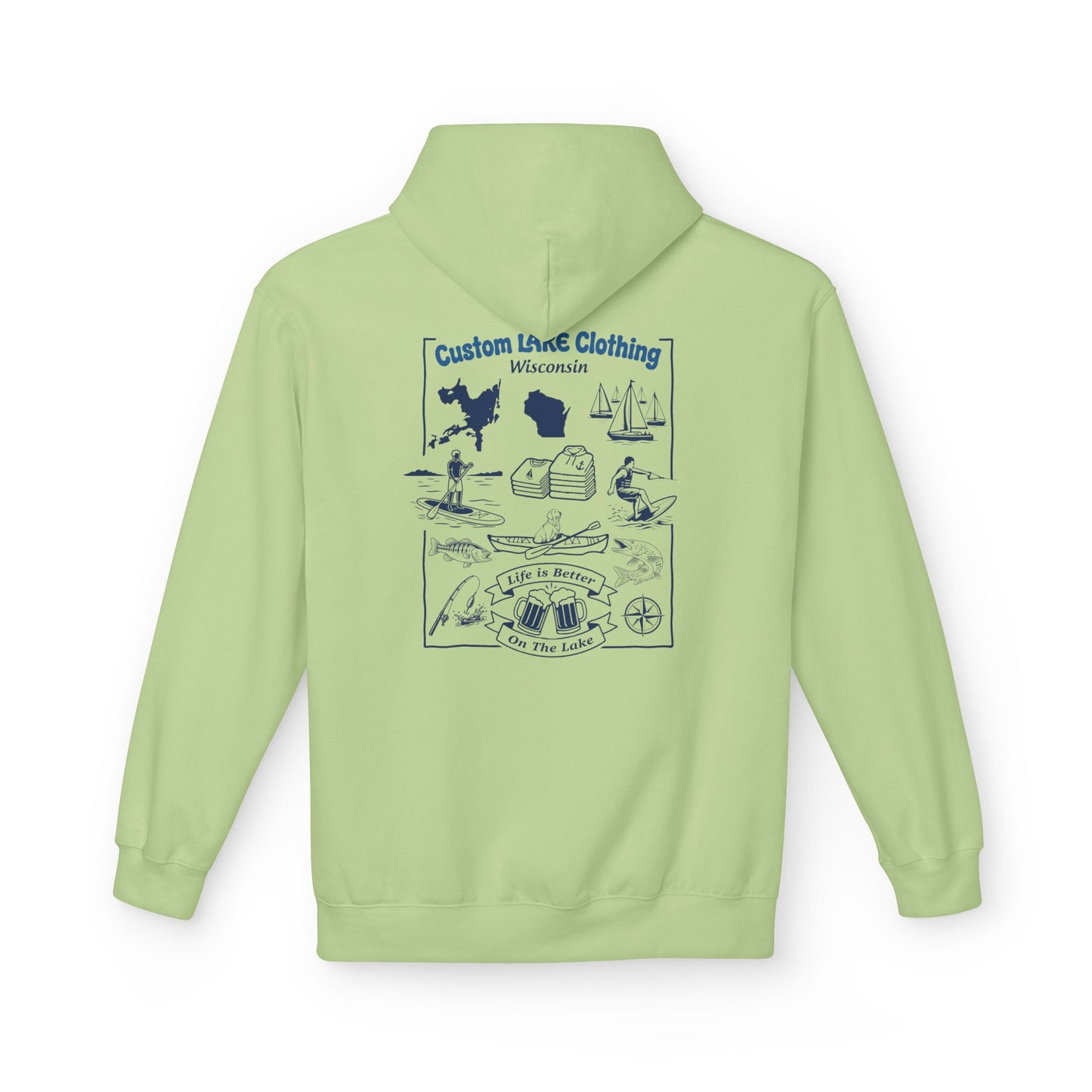 Midweight Travel Hoodie - Softstyle Gildan