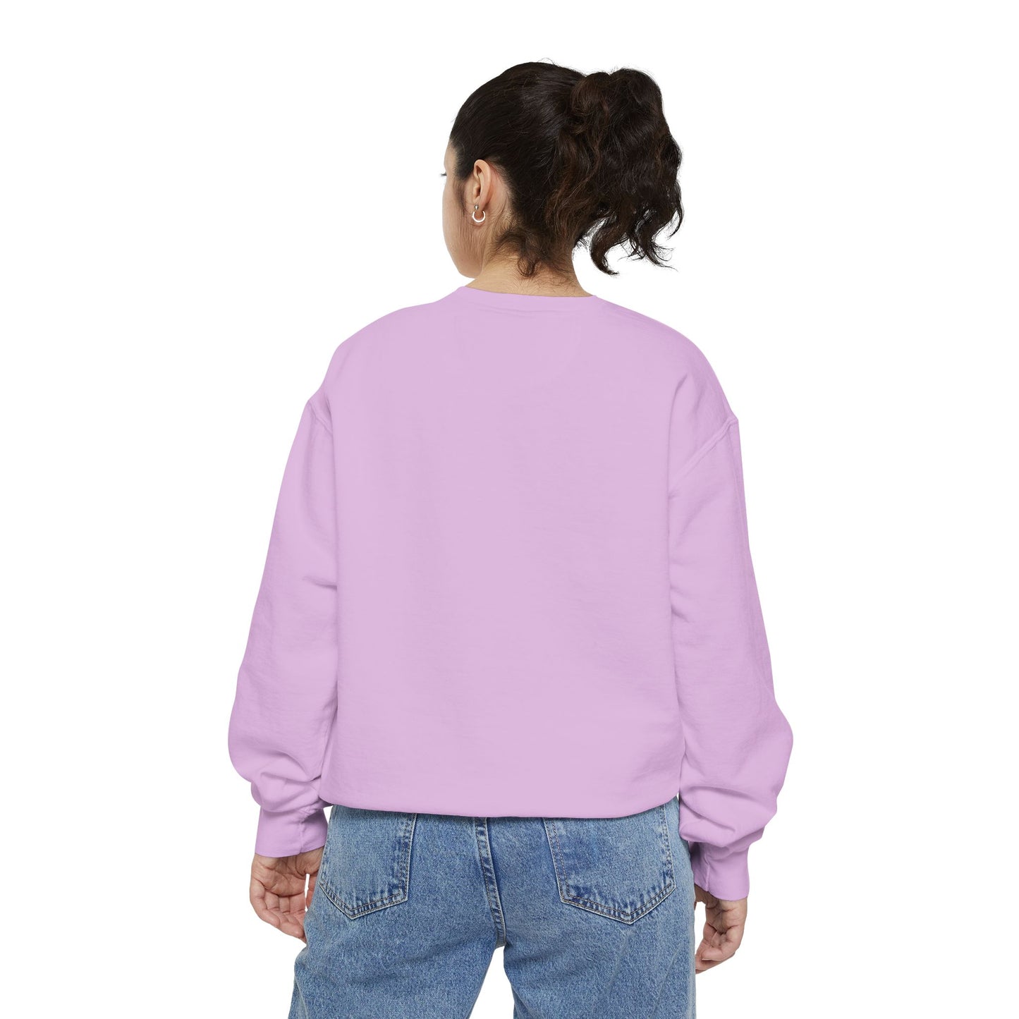 Surfing One Line Design Crewneck Sweatshirt - Comfort Colors