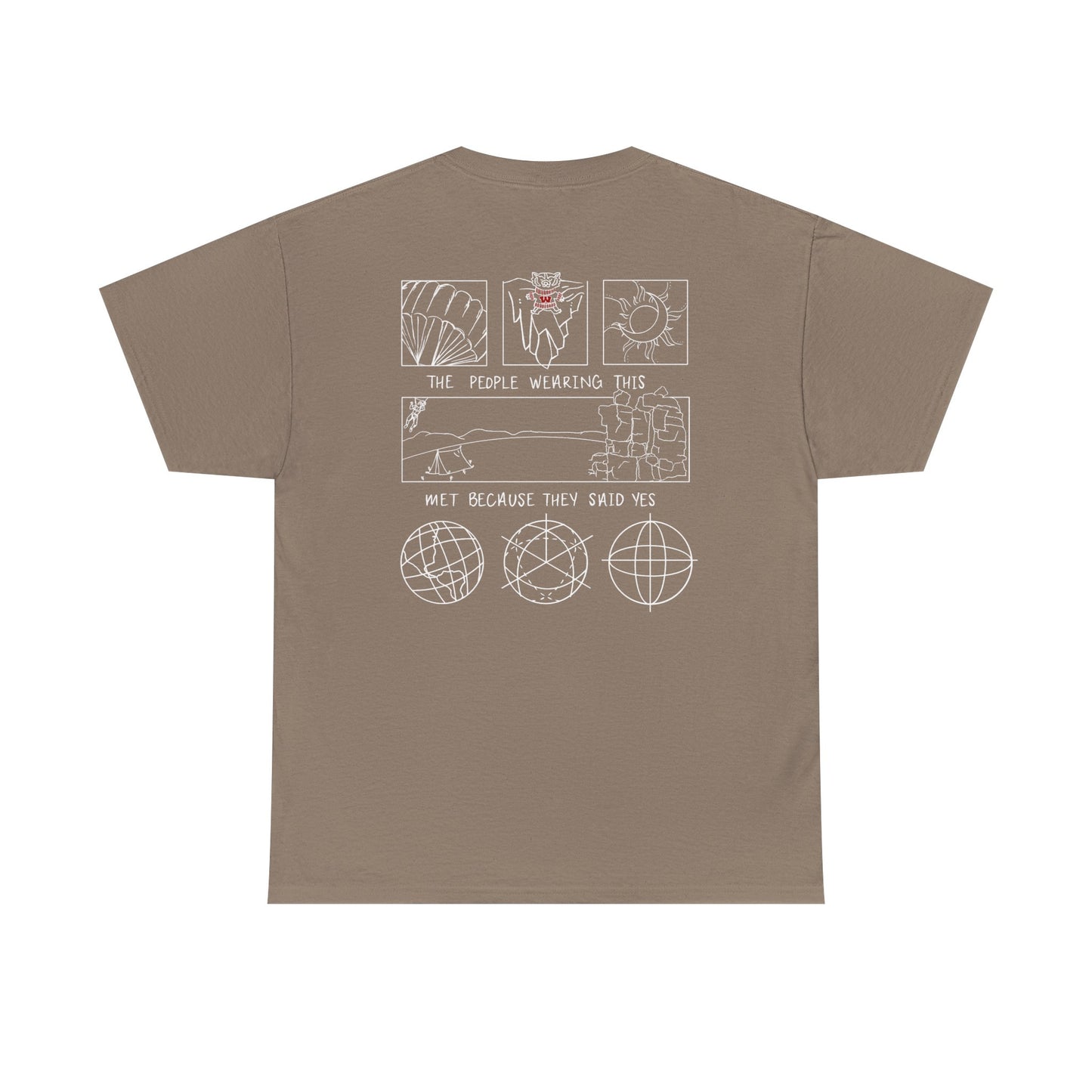 Yes UW T-Shirt - Unisex Heavy Cotton Tee
