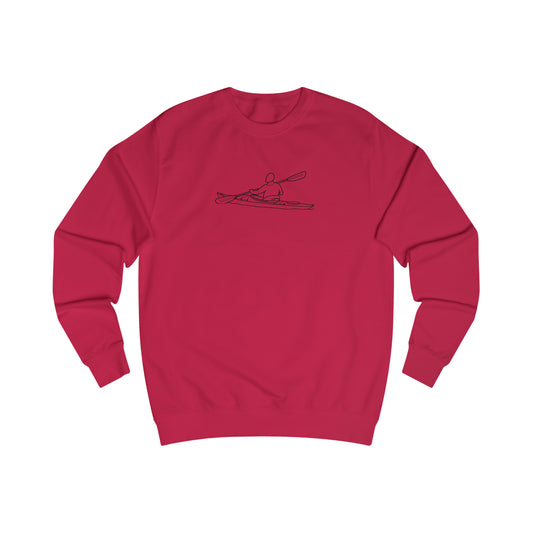 Manitowish Waters Kayak Male - Men's Sweatshirt