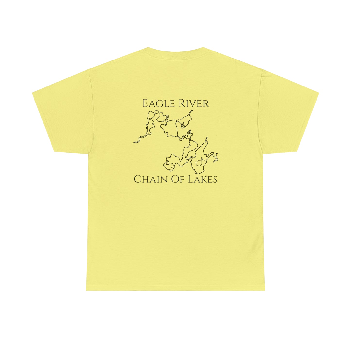 Eagle River Kayak Dog - Unisex Heavy Tee Shirt