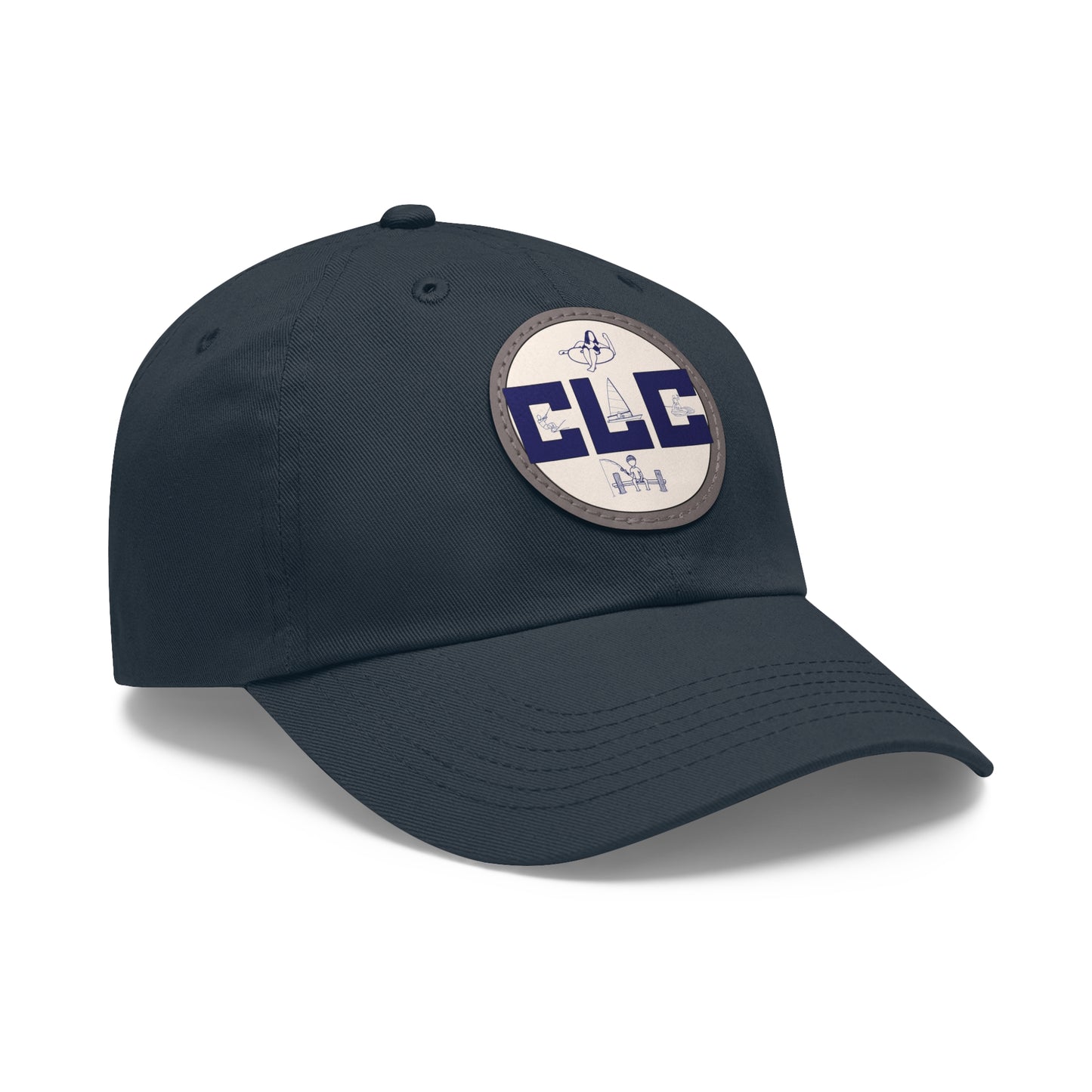 CLC Hat with Embroidered Leather Patch