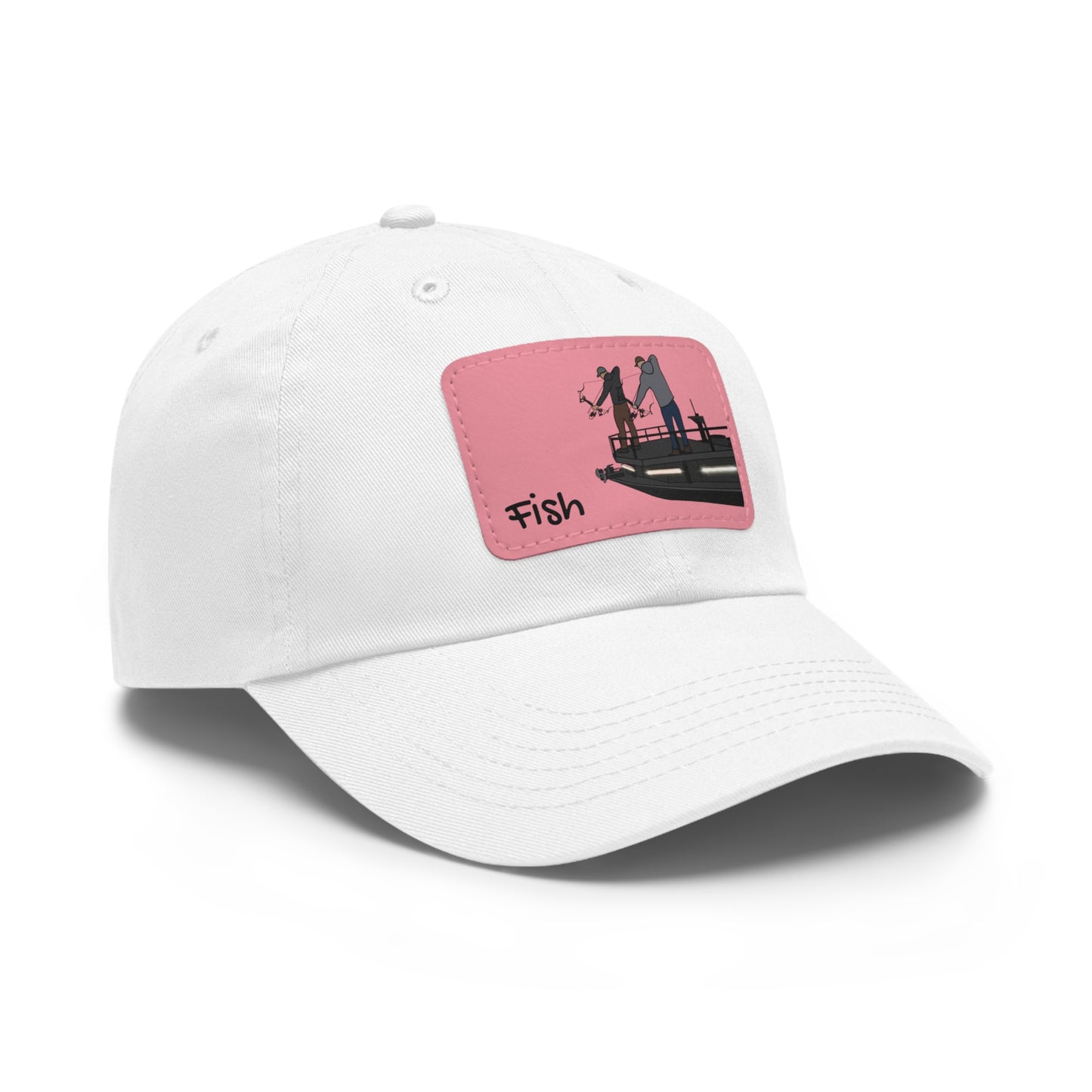 Hat with Leather Patch
