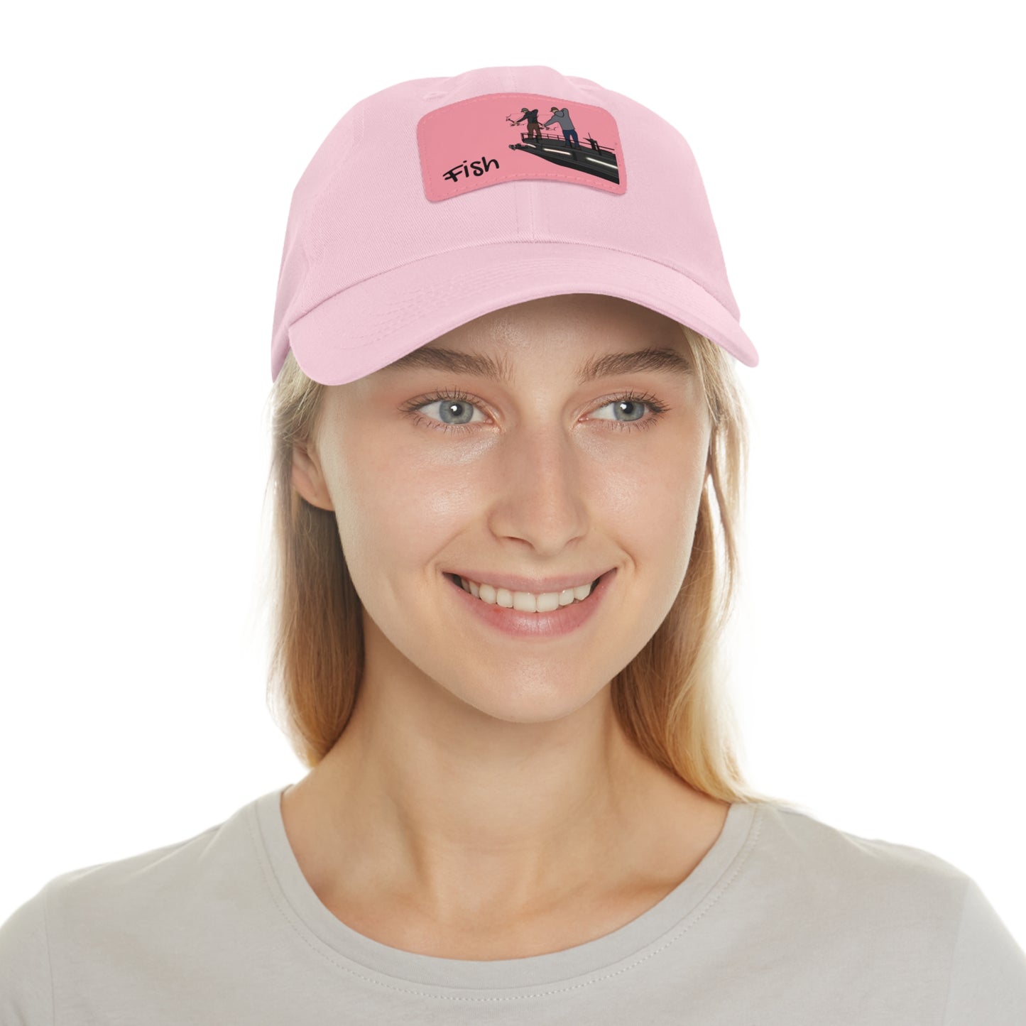Hat with Leather Patch