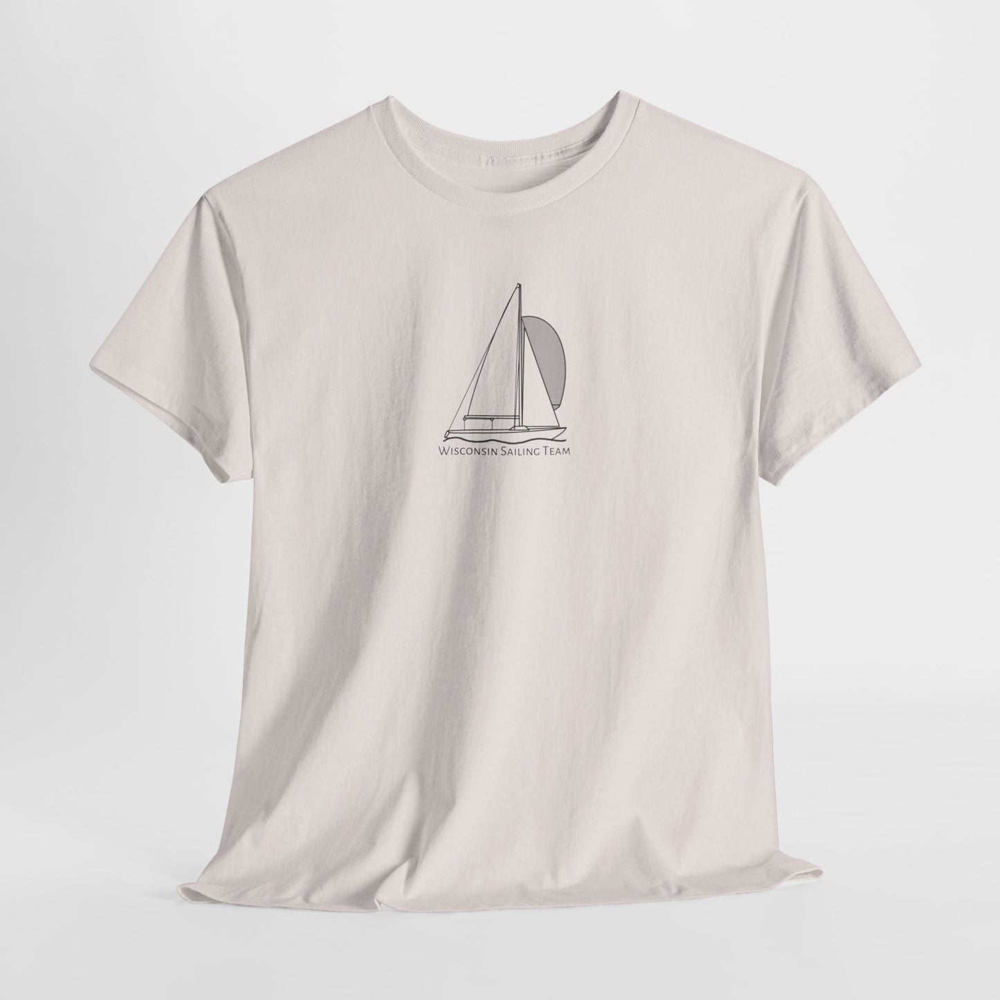 Wisconsin Sailing Team Yngling Model Unisex Heavy Cotton Tee