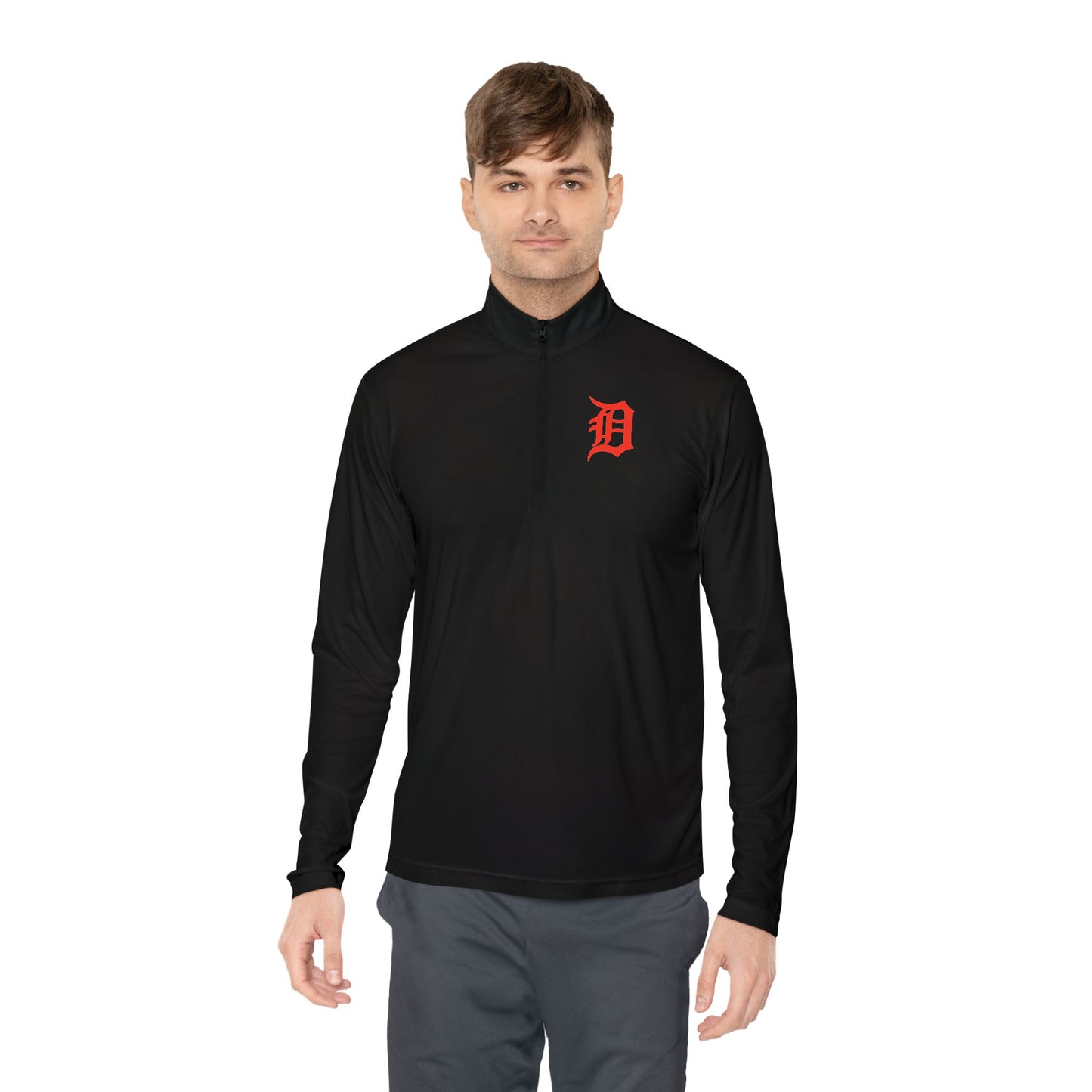 Detroit Tigers Lightweight Quarter-Zip Pullover