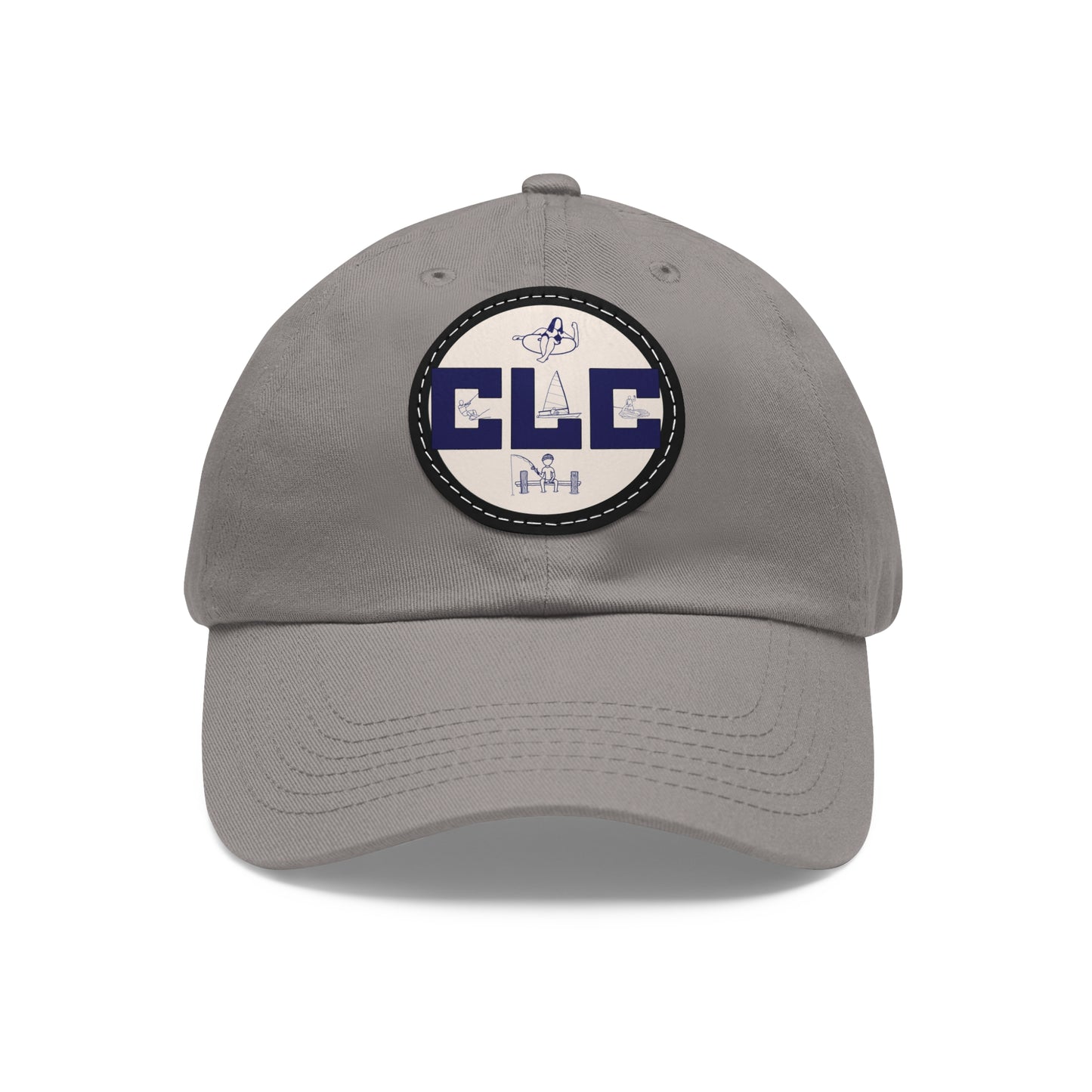 CLC Hat with Embroidered Leather Patch