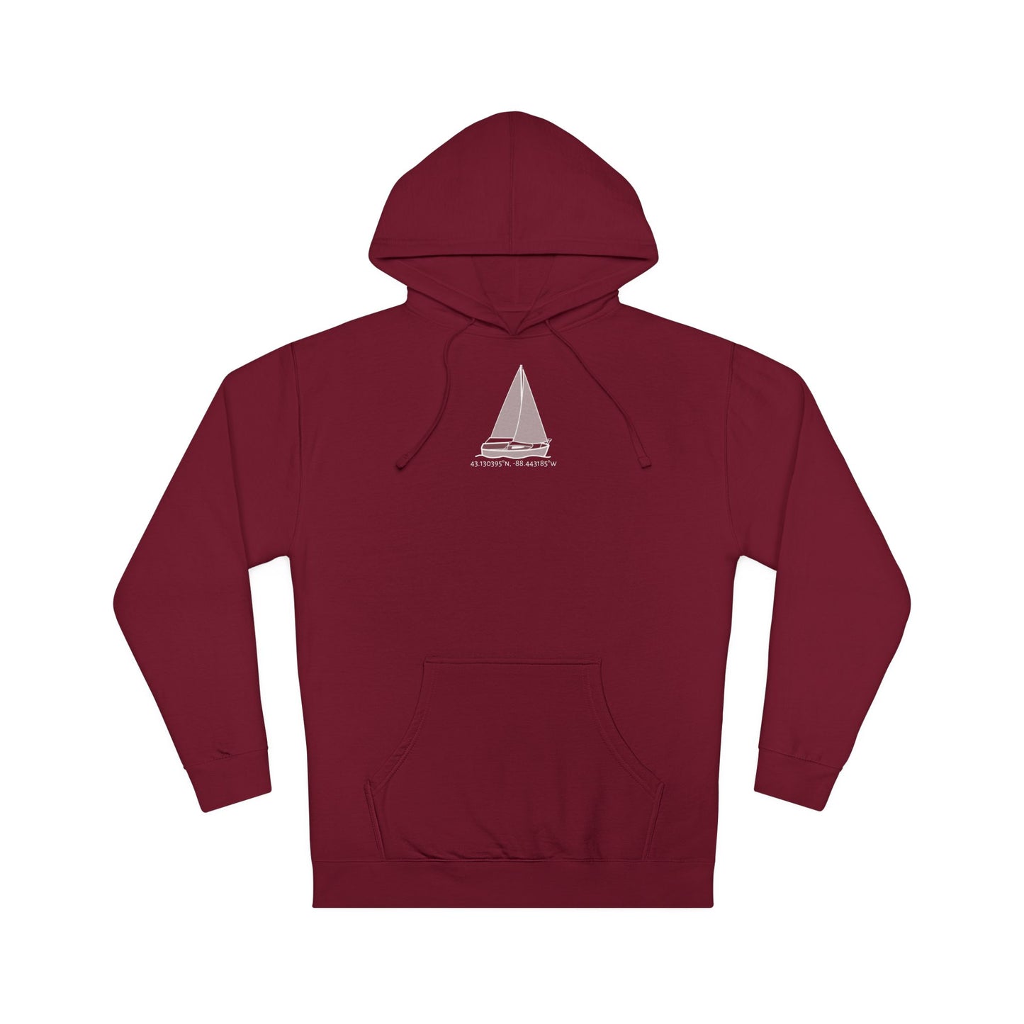 Yngling Sailboat Unisex Hooded Sweatshirt ITC