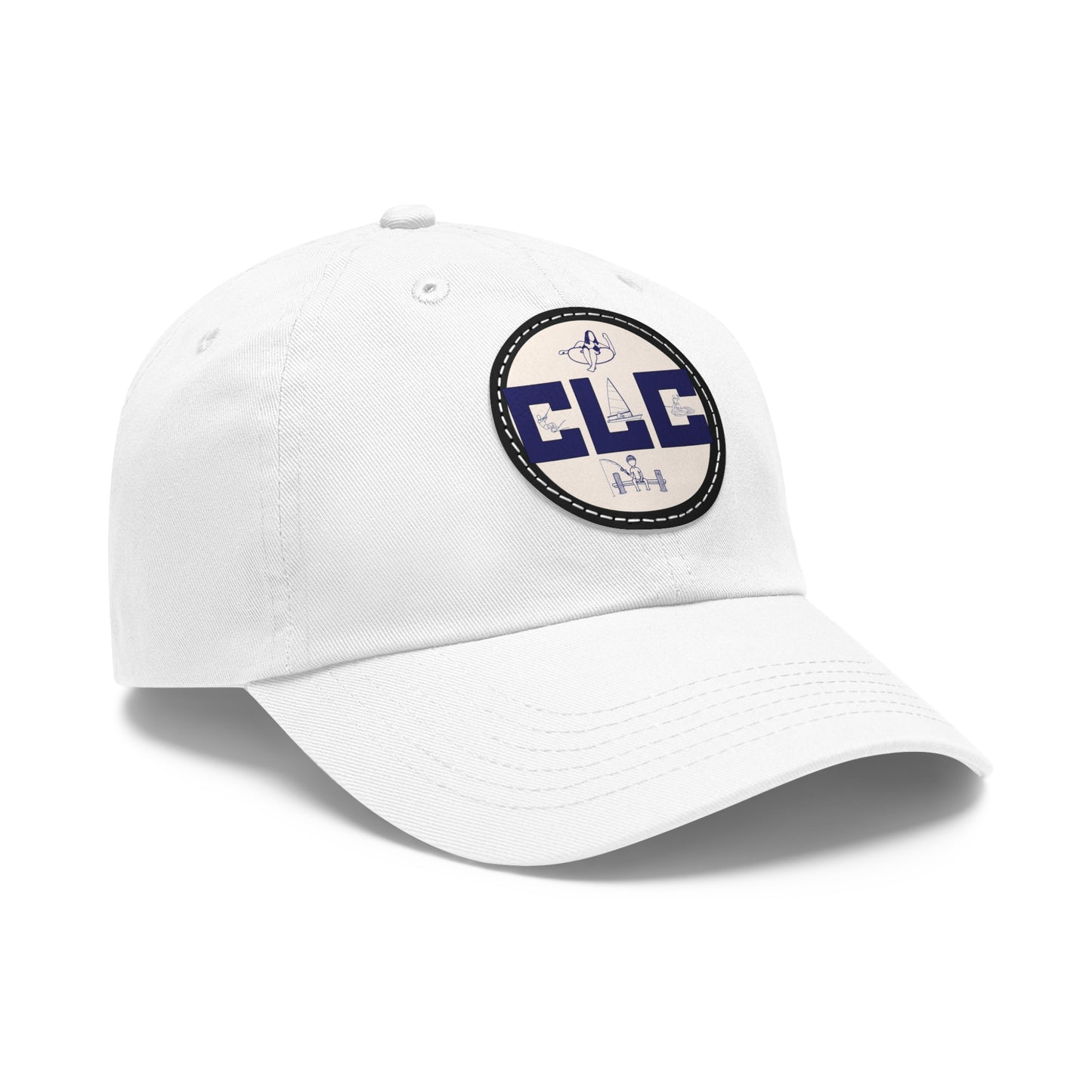 CLC Hat with Embroidered Leather Patch