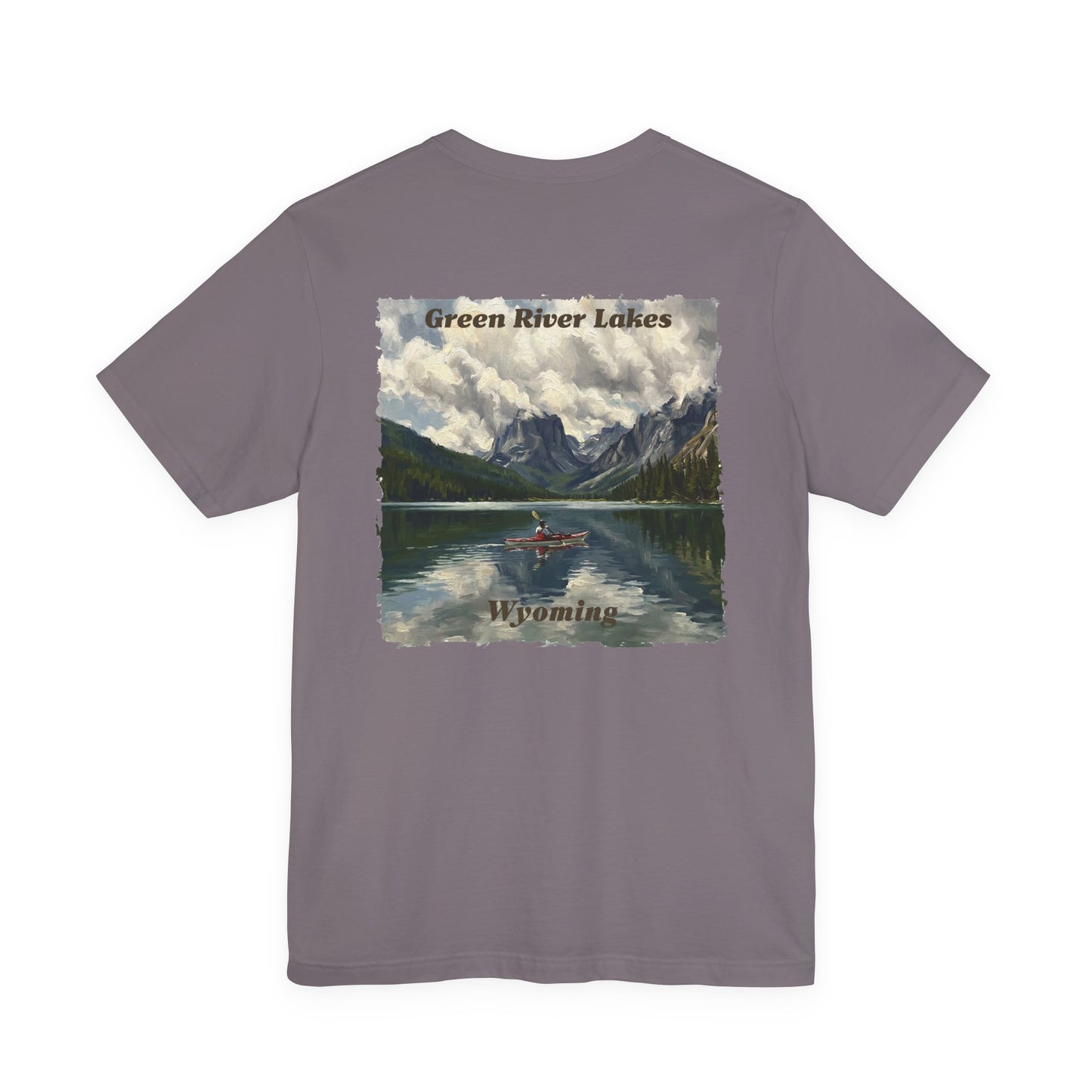 ToOrder Enjoy the Adventure: Green River Lakes Wyoming Tee — Bella & Canvas