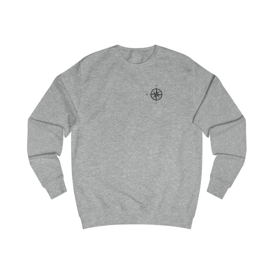 Manitowish Waters Compass Rose - Men's Sweatshirt