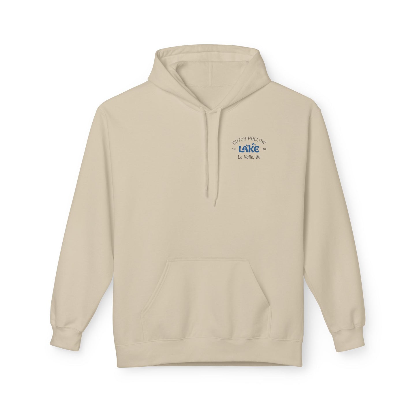 Dutch Hollow Line Art Midweight Travel Hoodie