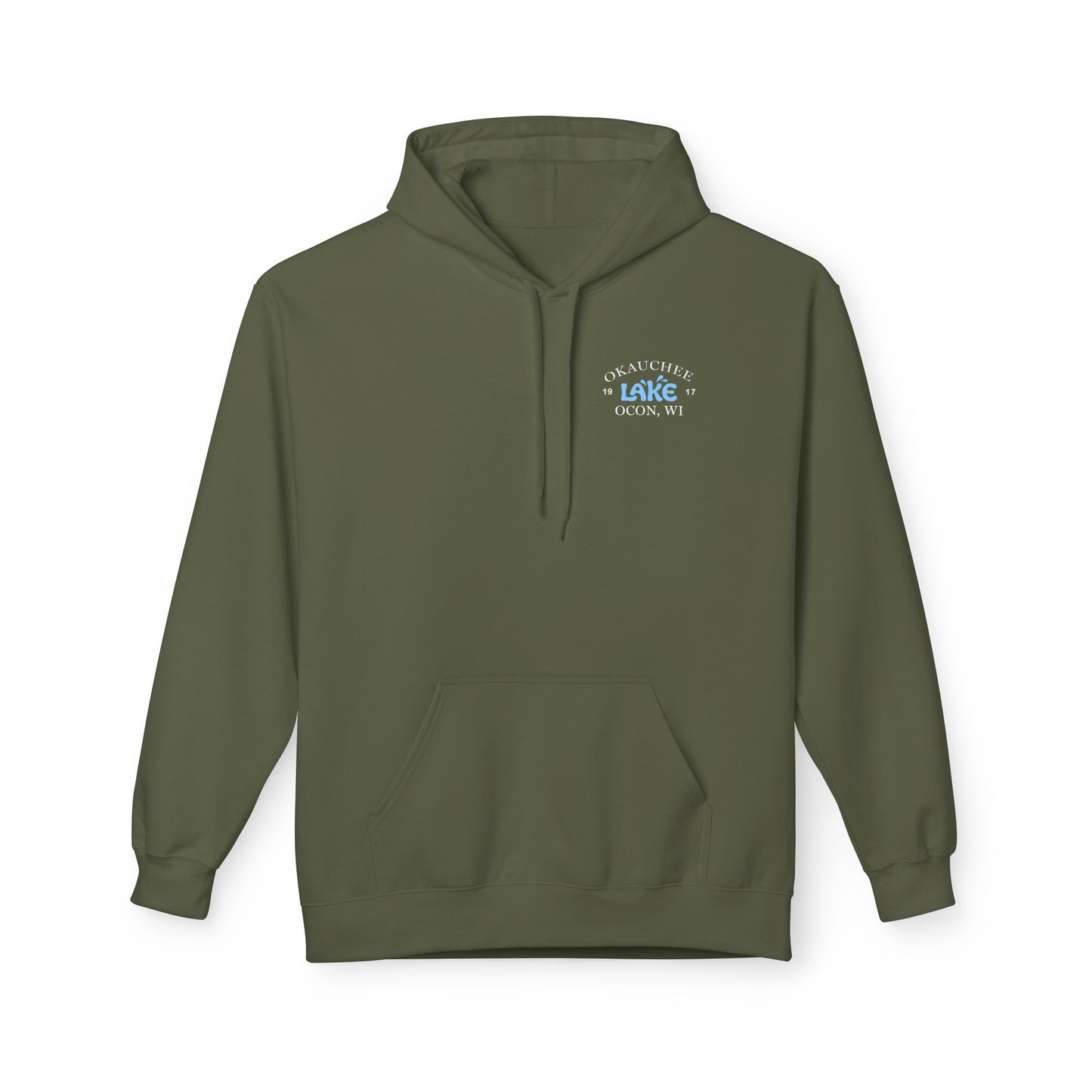 Okauchee Lake Midweight Travel Hoodie -  FD Style #1 (CLC)