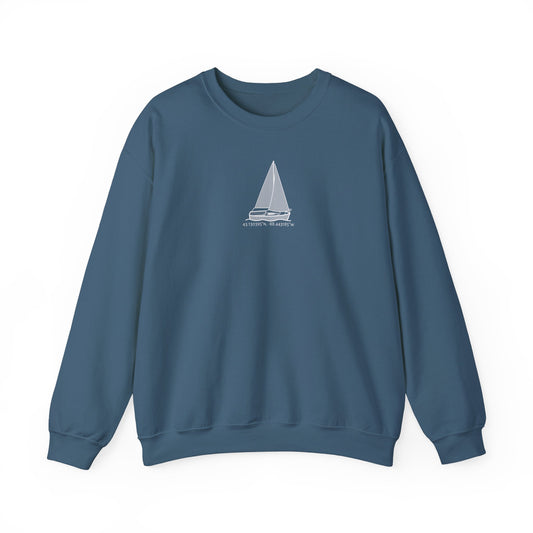 Sailboat Comfort Unisex Heavy Blend™ Crewneck Sweatshirt