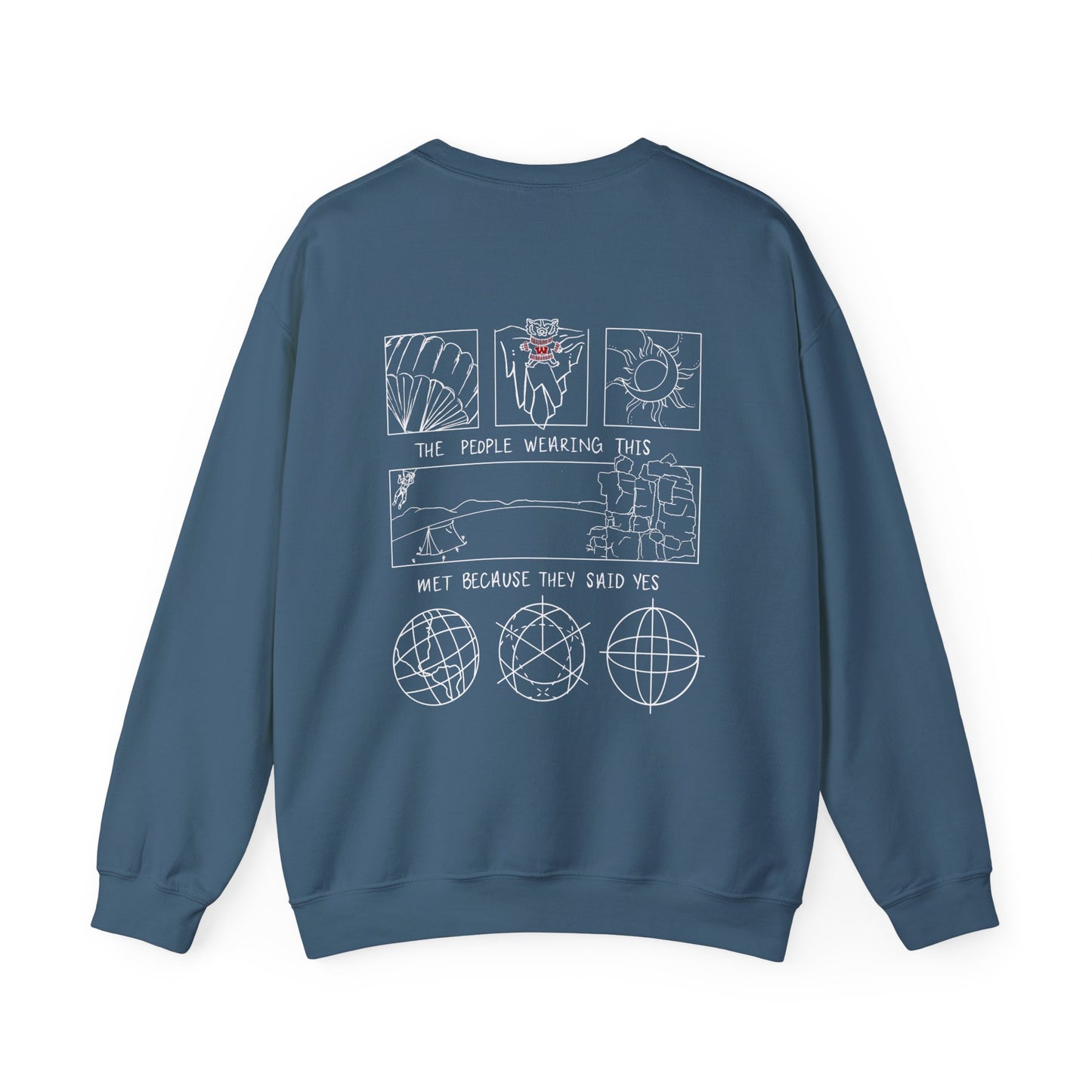 Yes UW - Unisex Heavy Blend™ Crewneck Sweatshirt