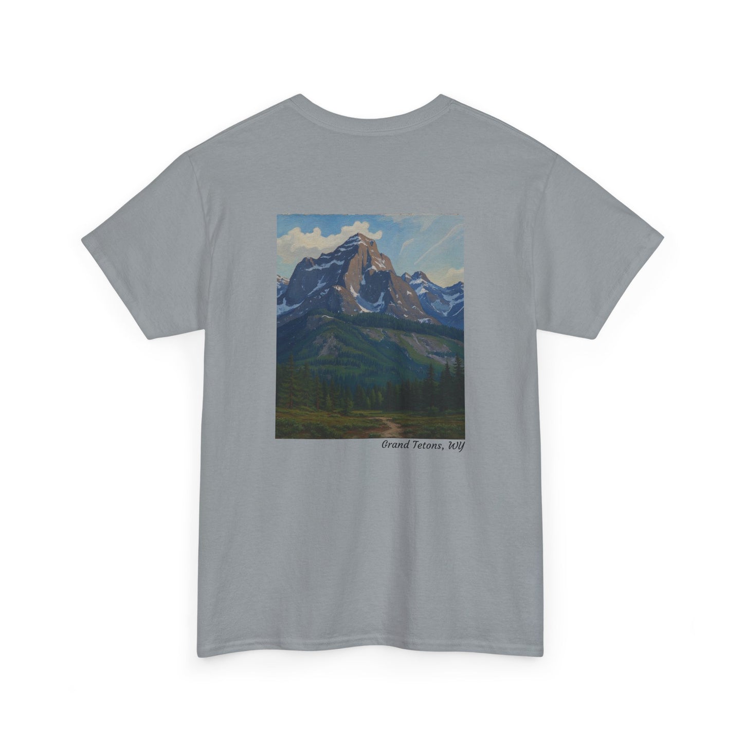 Grand Tetons Enjoy the adventure Earth Graphic Gildan T‑Shirt