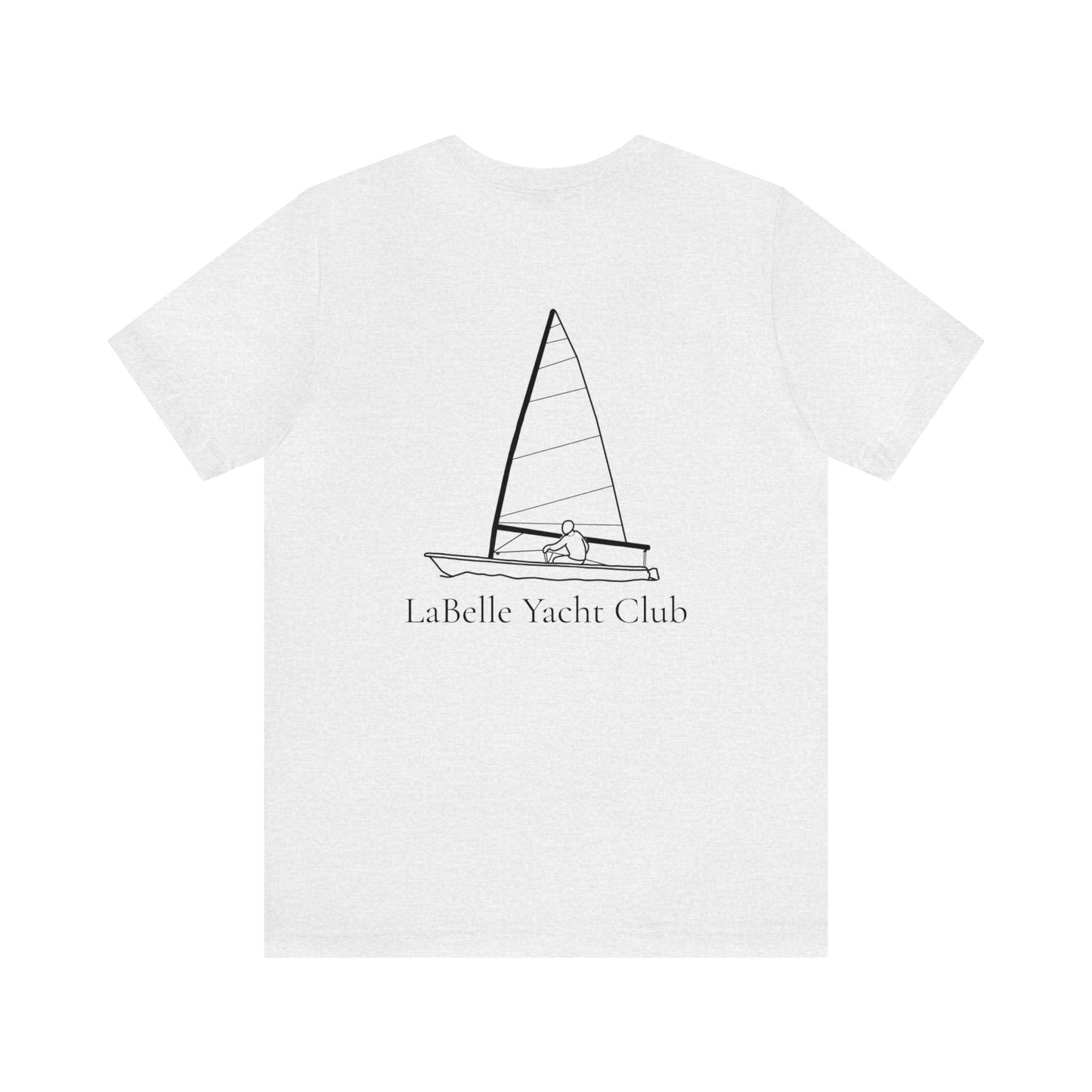 LaBelle Yacht Club Sailing - Unisex Lightweight Short Sleeve Tee