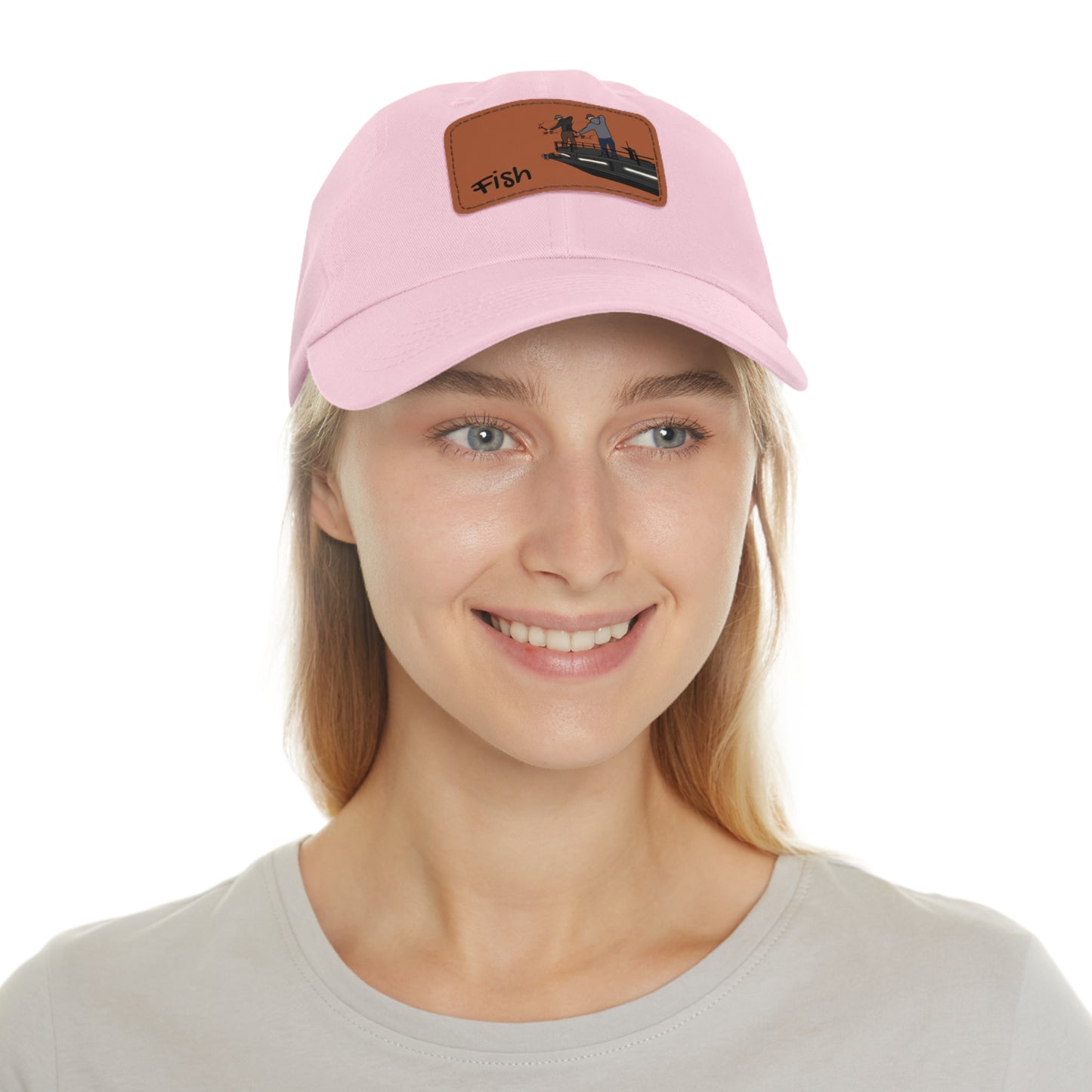 Hat with Leather Patch