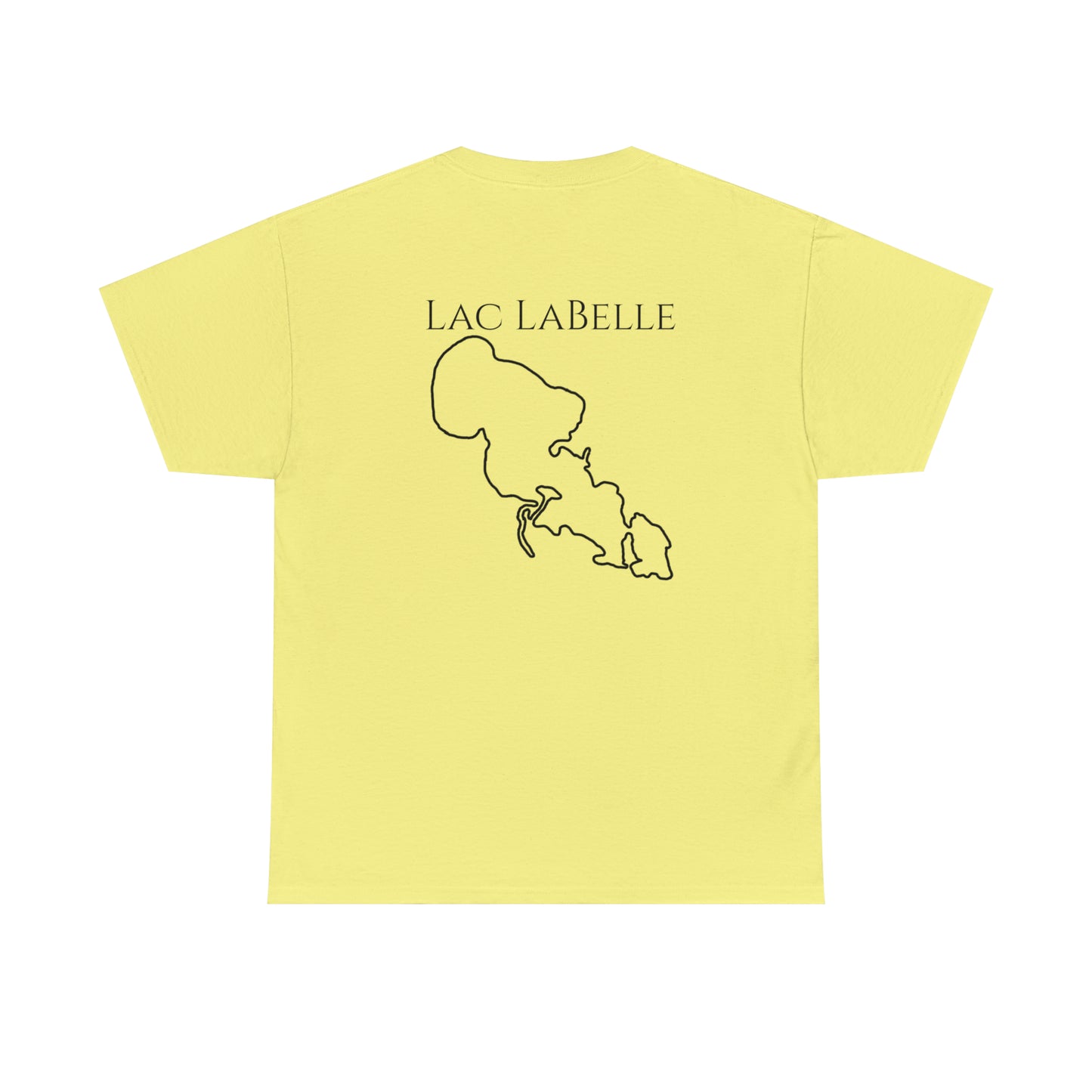 Kayak Dog - Lac LaBelle Unisex Heavy Tee Shirt