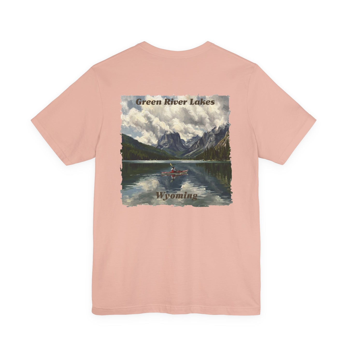 ToOrder Enjoy the Adventure: Green River Lakes Wyoming Tee — Bella & Canvas