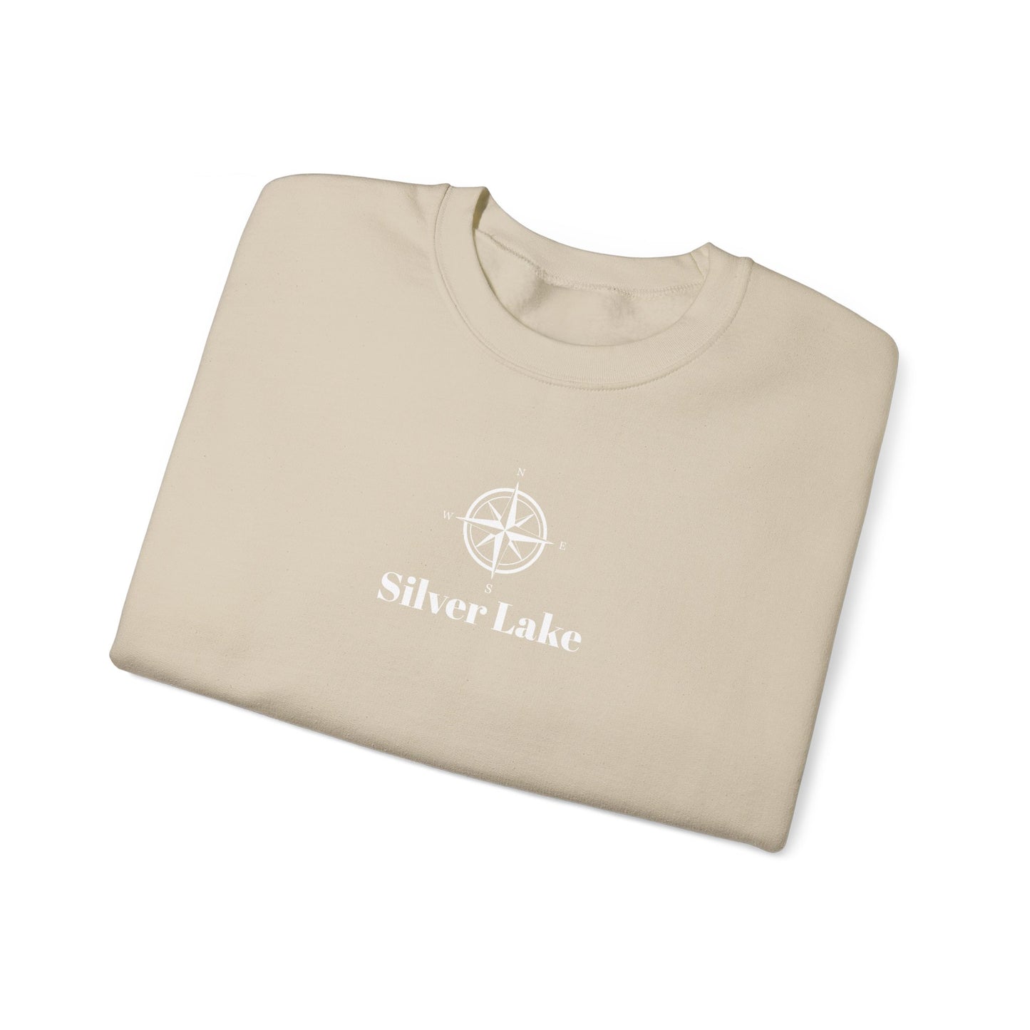 Silver Lake Compass Rose Unisex Heavy Blend™ Crewneck Sweatshirt