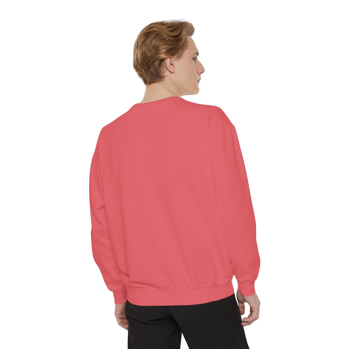 Kayak Dog Lab Embroidered Crewneck Sweatshirt - Comfort Colors