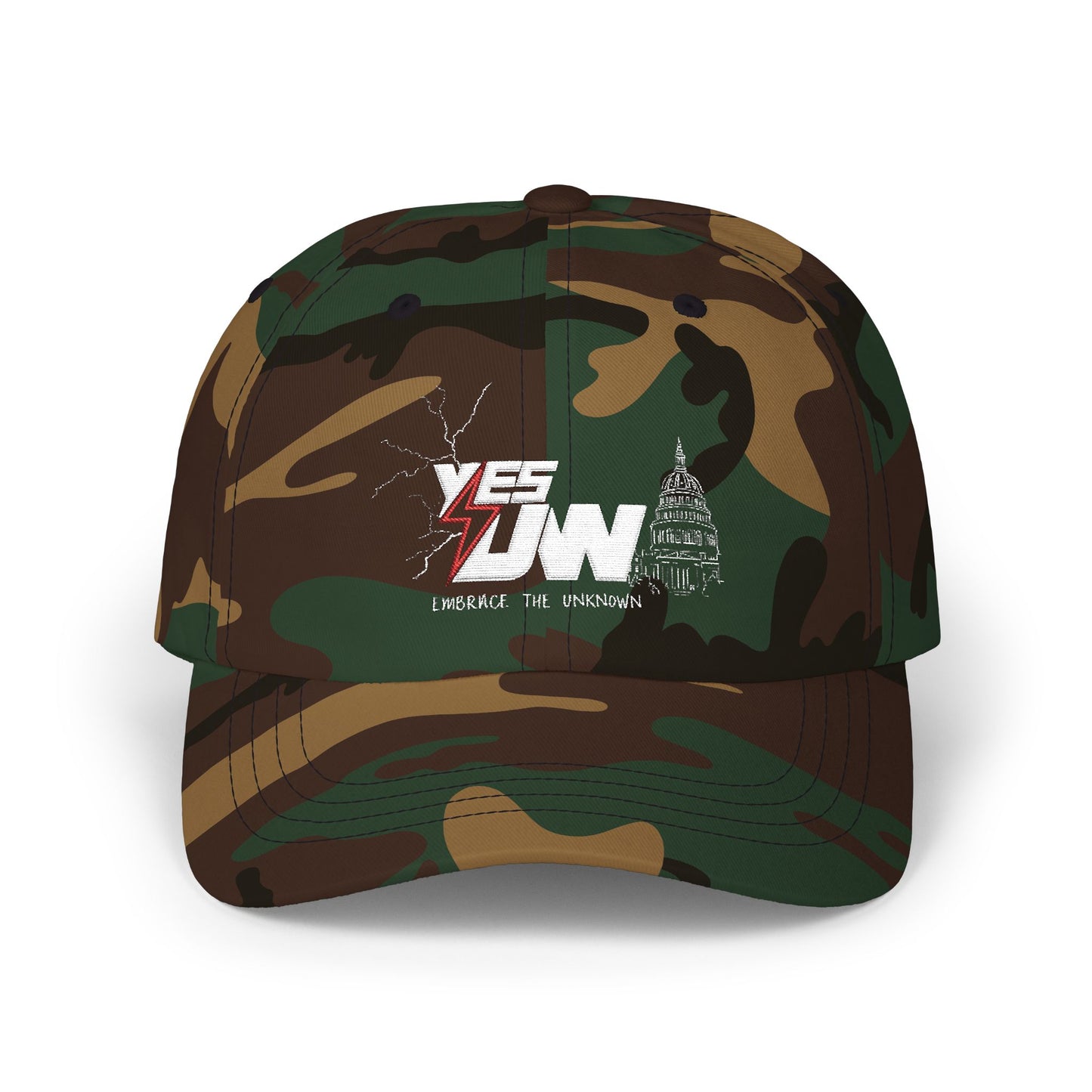 Yes UW Embroidered before edit Classic Cap